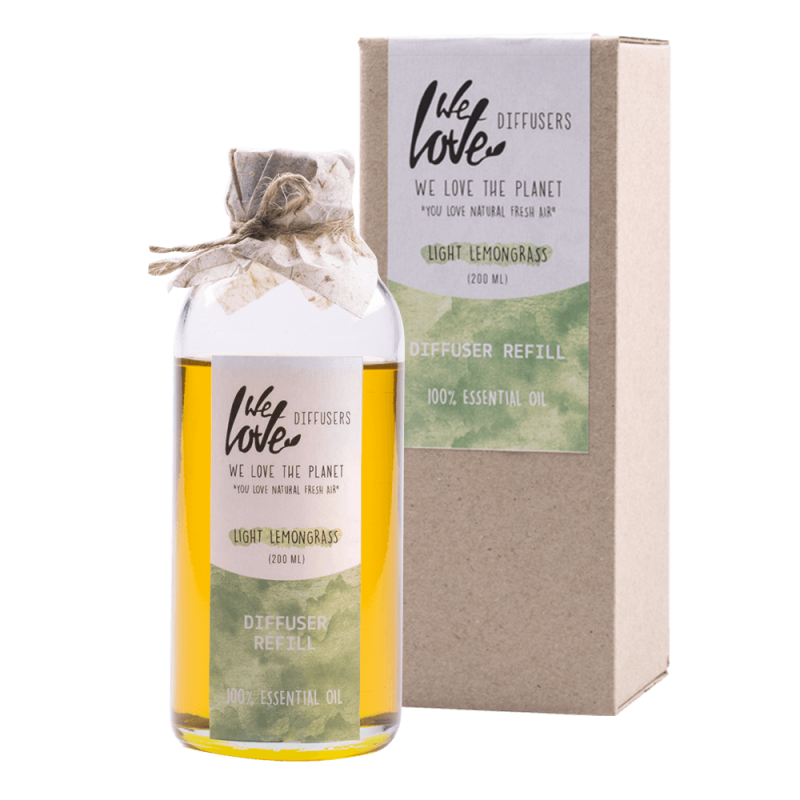 We Love The Planet - Wltp Raumduft Refill Light Lemongr.200ml 200ml