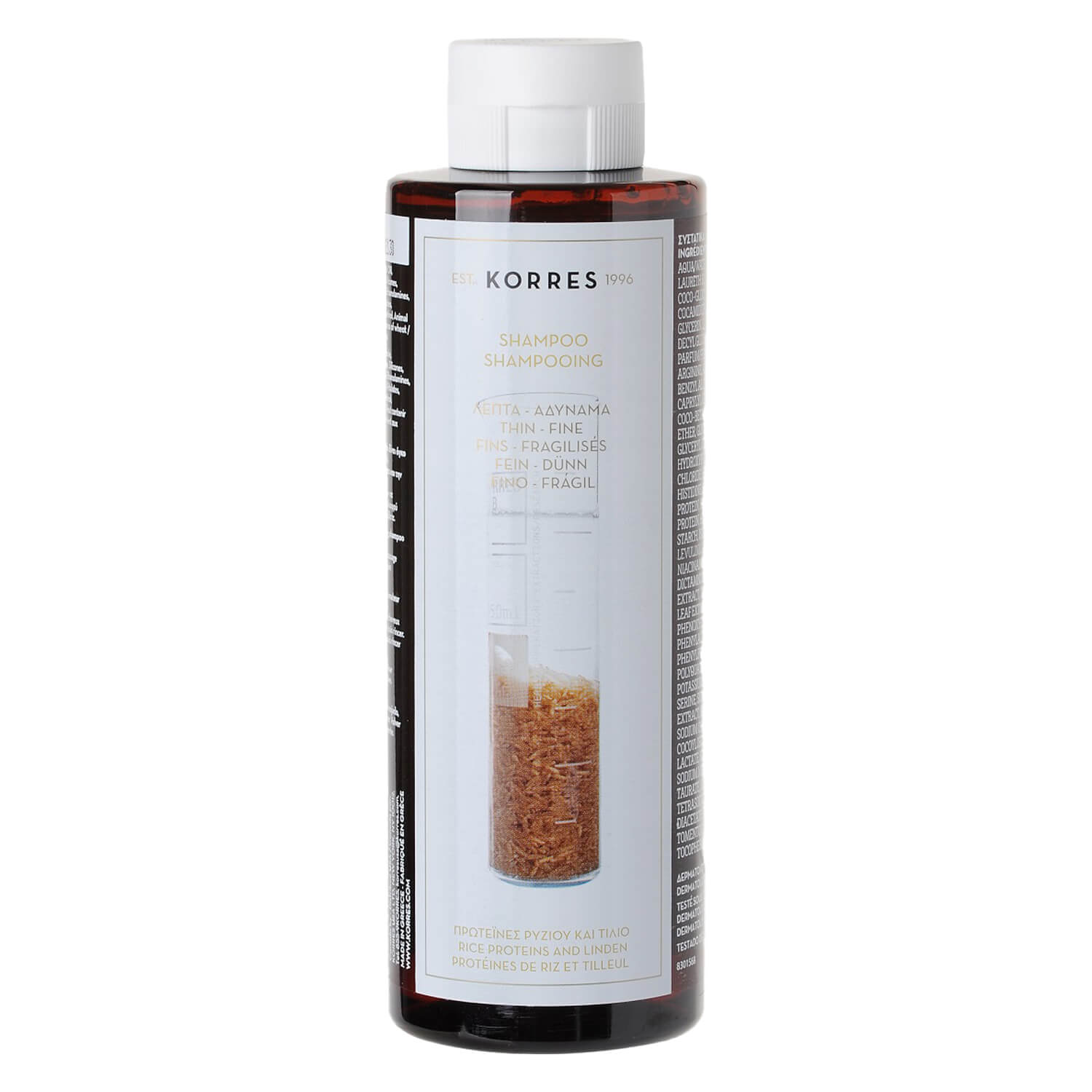 Korres Haircare - Rice Proteins & Linden Shampoo 250ml