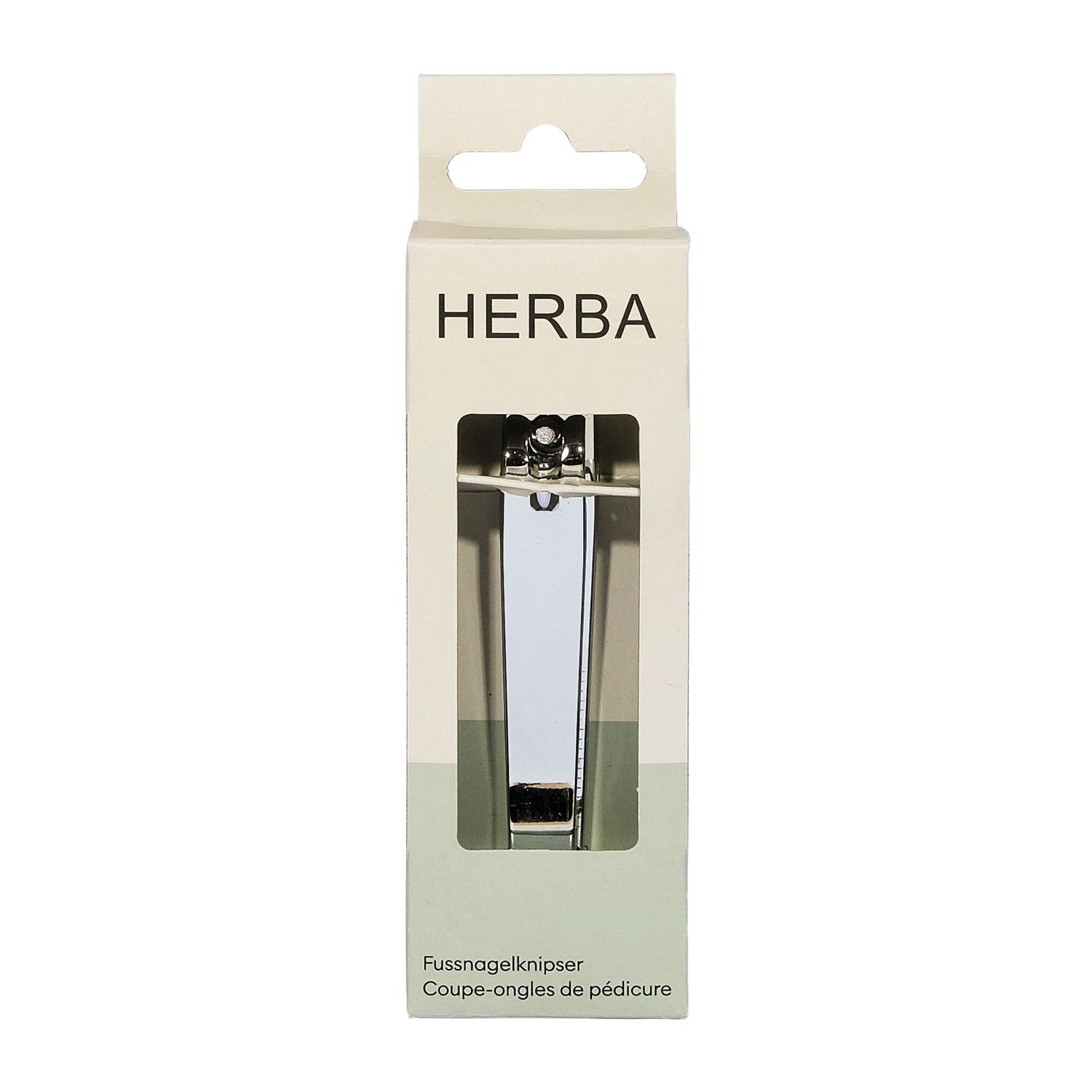Herba – Fussnagelknipser Vernickelt 1stk