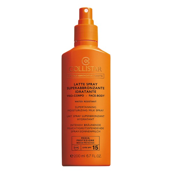 Collistar - CS Sun - Supertanning Moisturizing Milk Spray SPF15
