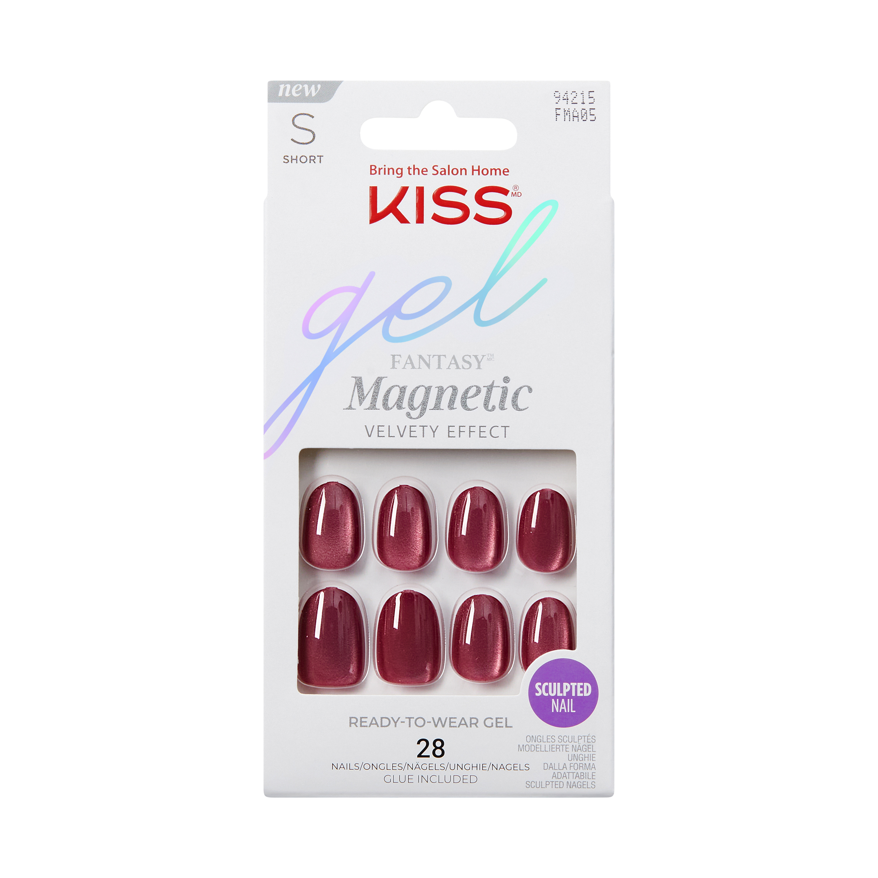 Kiss Nails – Gel Fantasy Magnetic – Set Us Free 1x