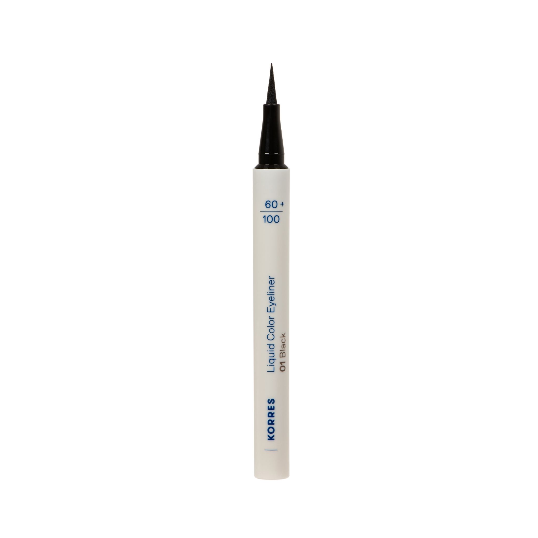 Korres Care - Liquid Color Eyeliner Black 01 1x