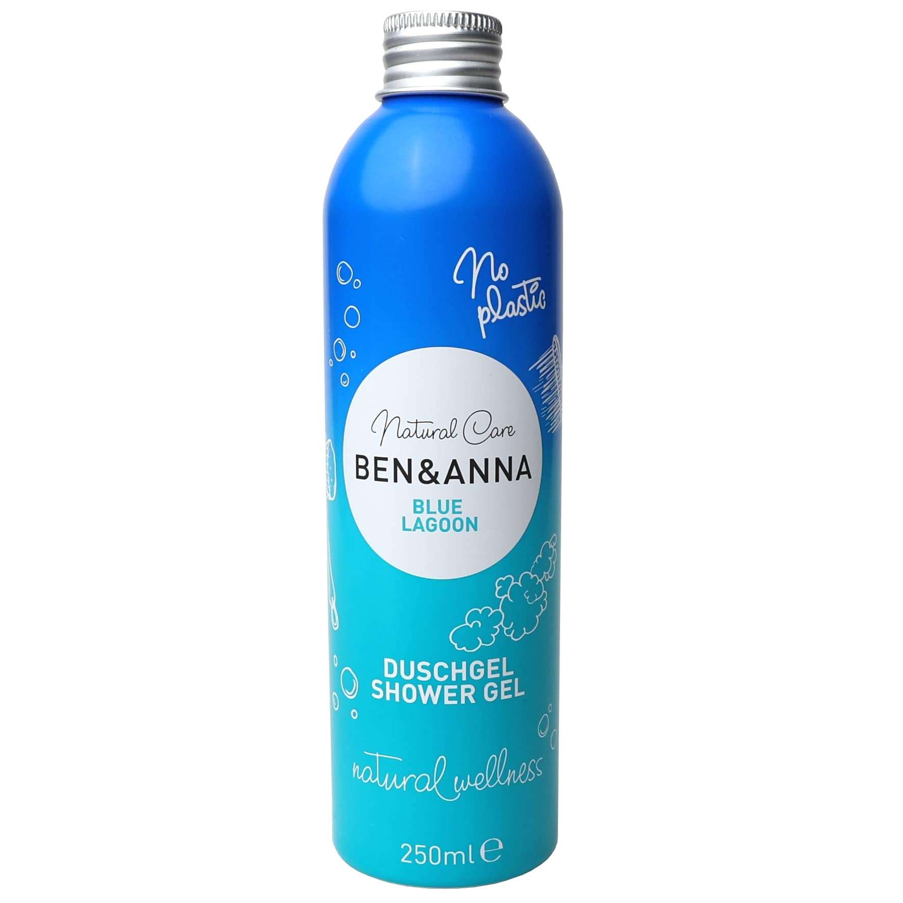 Ben&Anna - Natural Shower Gel Blue Lagoon 250ml