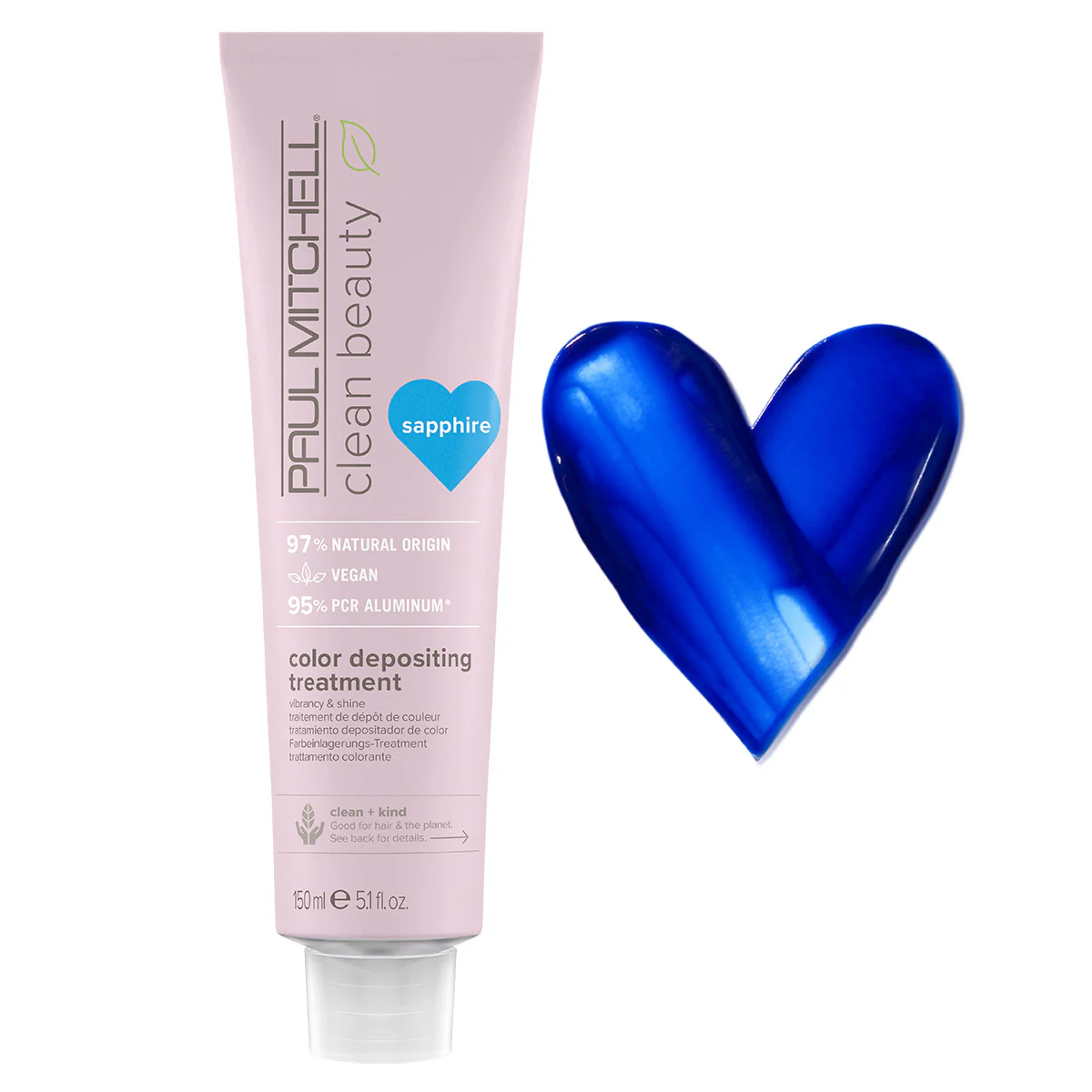 Paul Mitchell Clean Beauty Color Protect – Color Depositing Treatment – Sapphire 150ml