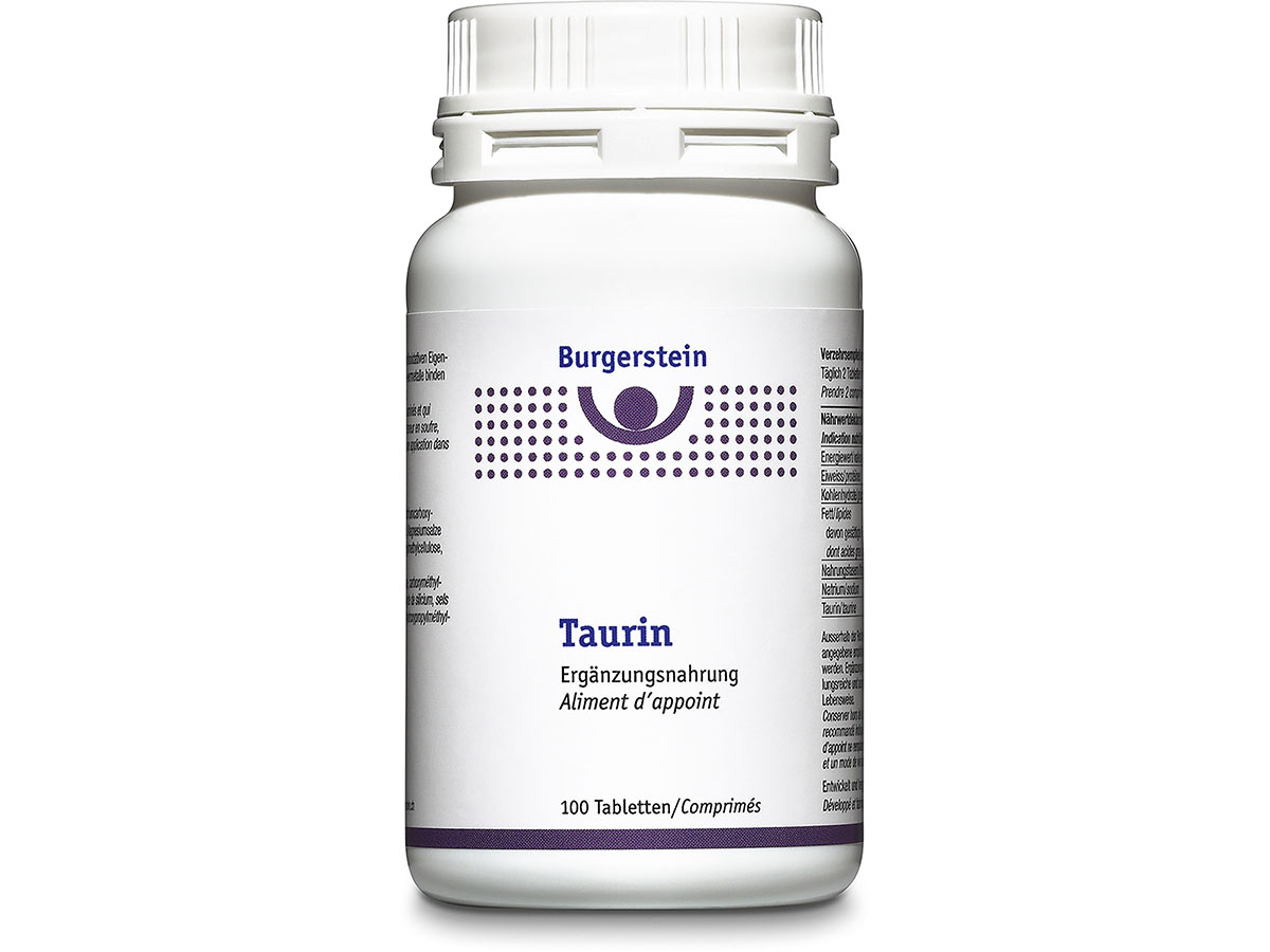 Burgerstein – Taurin Tabletten 100tabletten