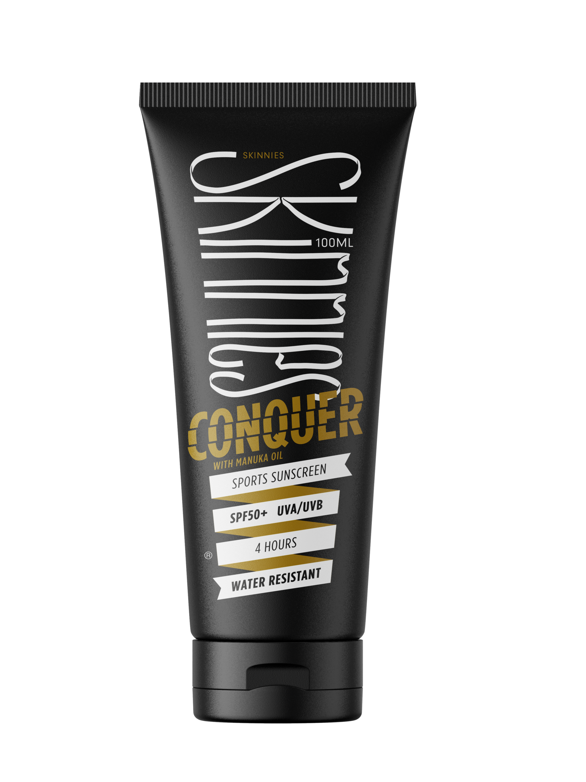 Skinnies – Sonnengel Conquer Spf50 100ml