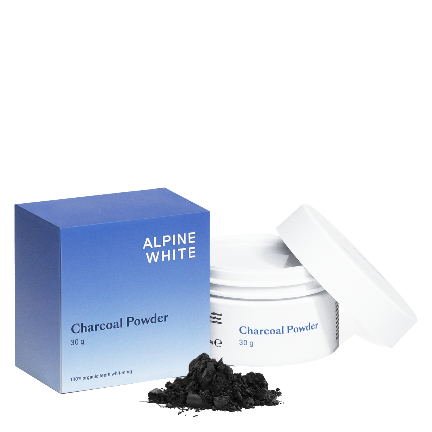 Alpine White – Charcoal Powder 30g