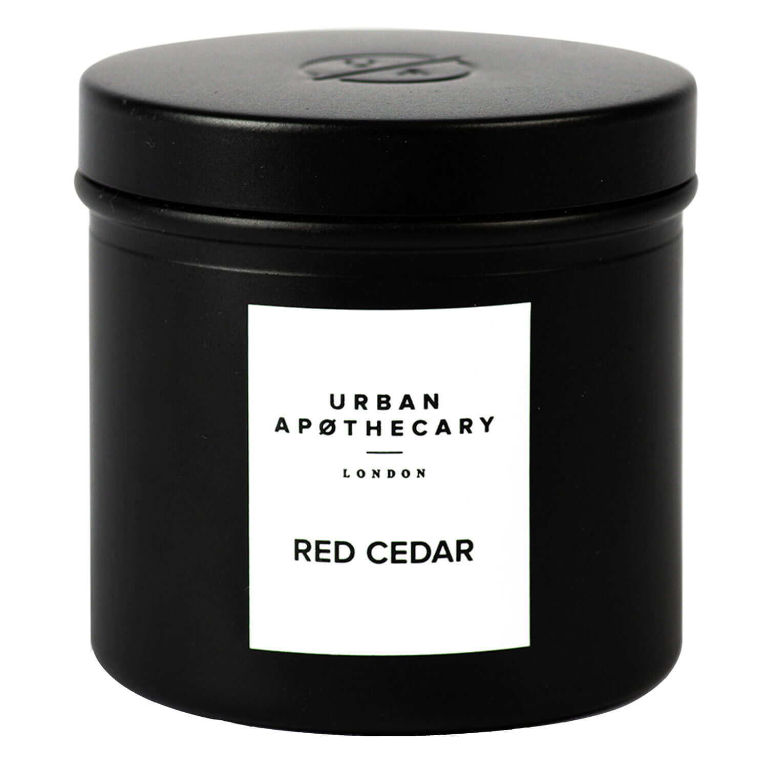 Urban Apothecary - Luxury Iron Travel Candle Red Cedar 175g
