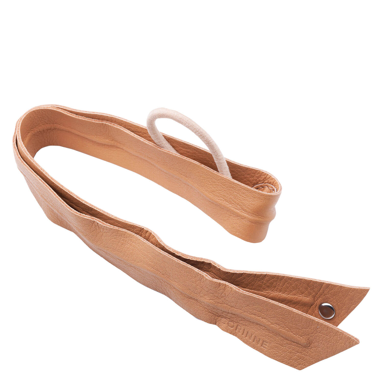 Corinne World – Leather Band Long Bendable Camel 1x
