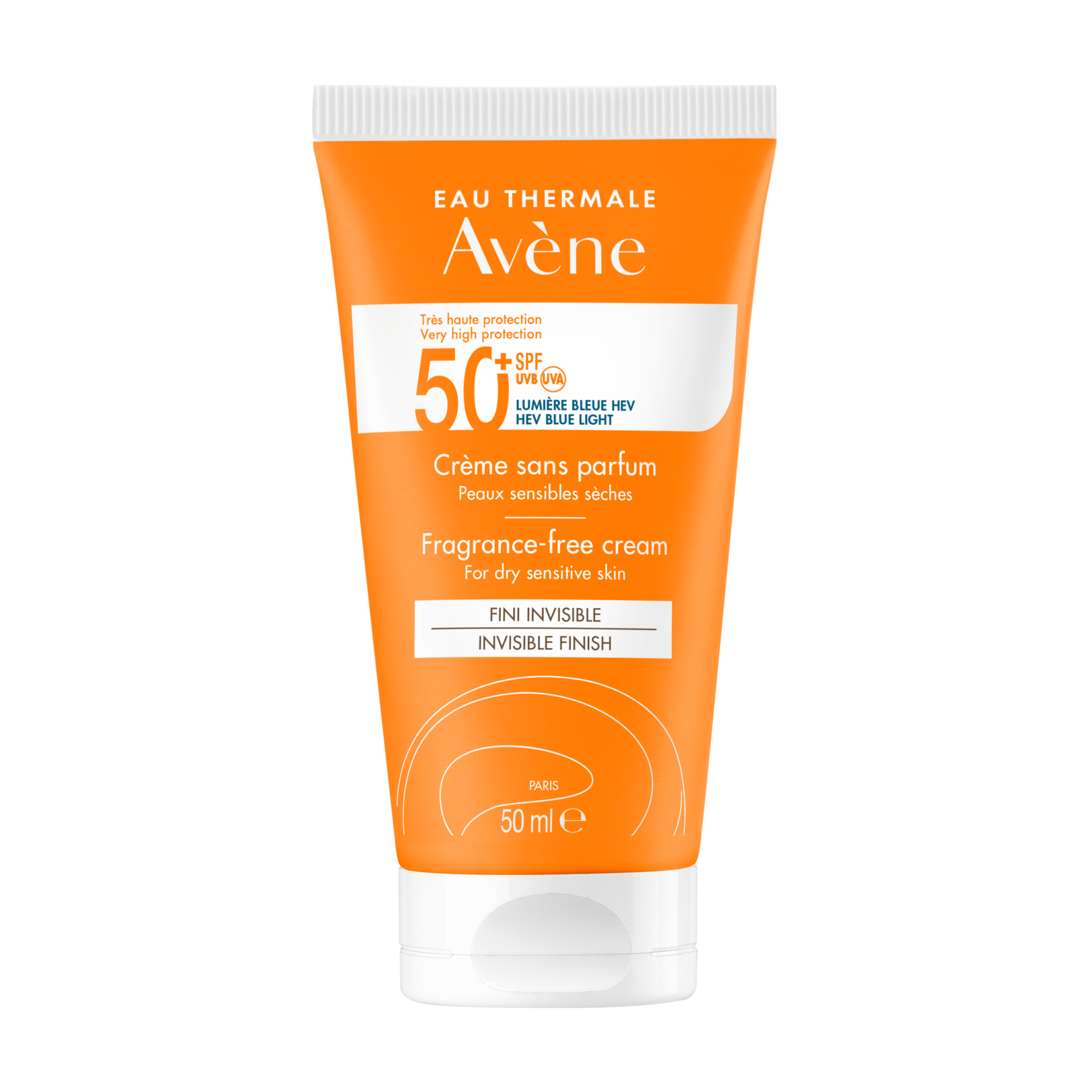 Eau Thermale Avène Avène Sonnenschutz – Sonnencreme Spf 50+ Ohne Duftstoffe 50ml