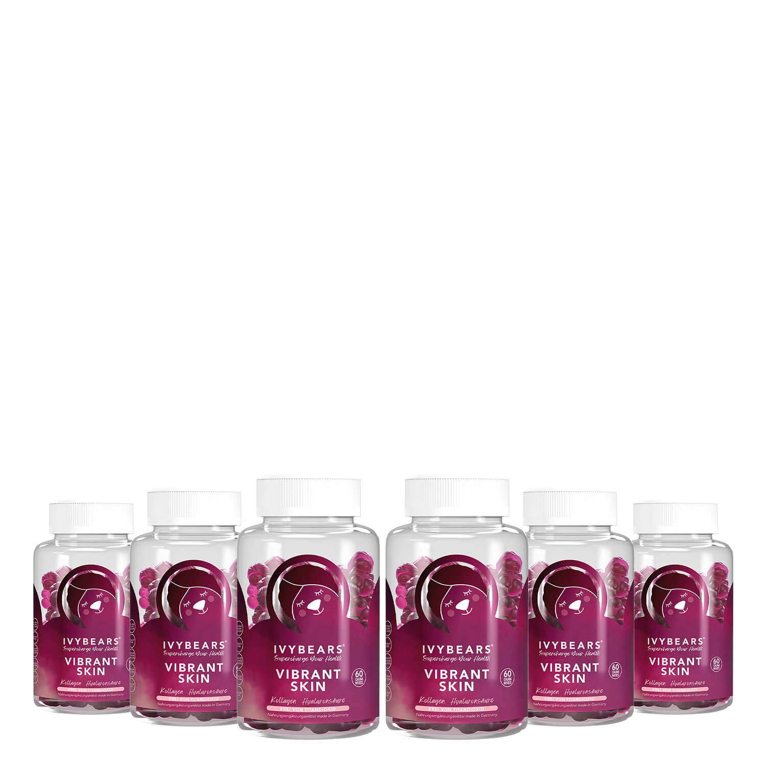 Ivybears – Vibrant Skin 6 Monate 6x150g