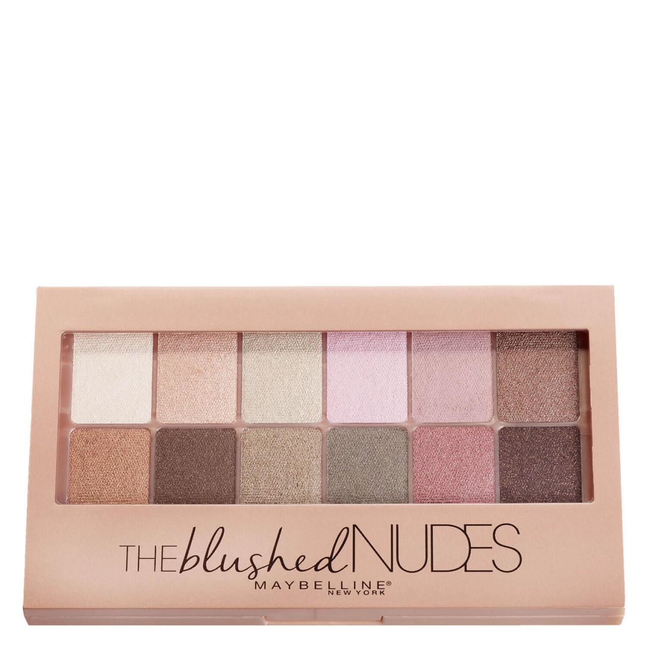 Maybelline NY Eyes - The Blushed Nudes Lidschatten Palette