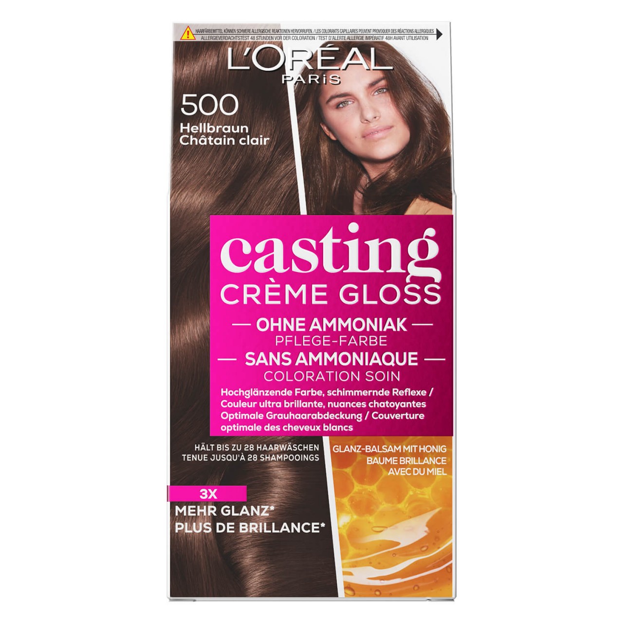 LOréal Casting - Crème Gloss 500 Hellbraun