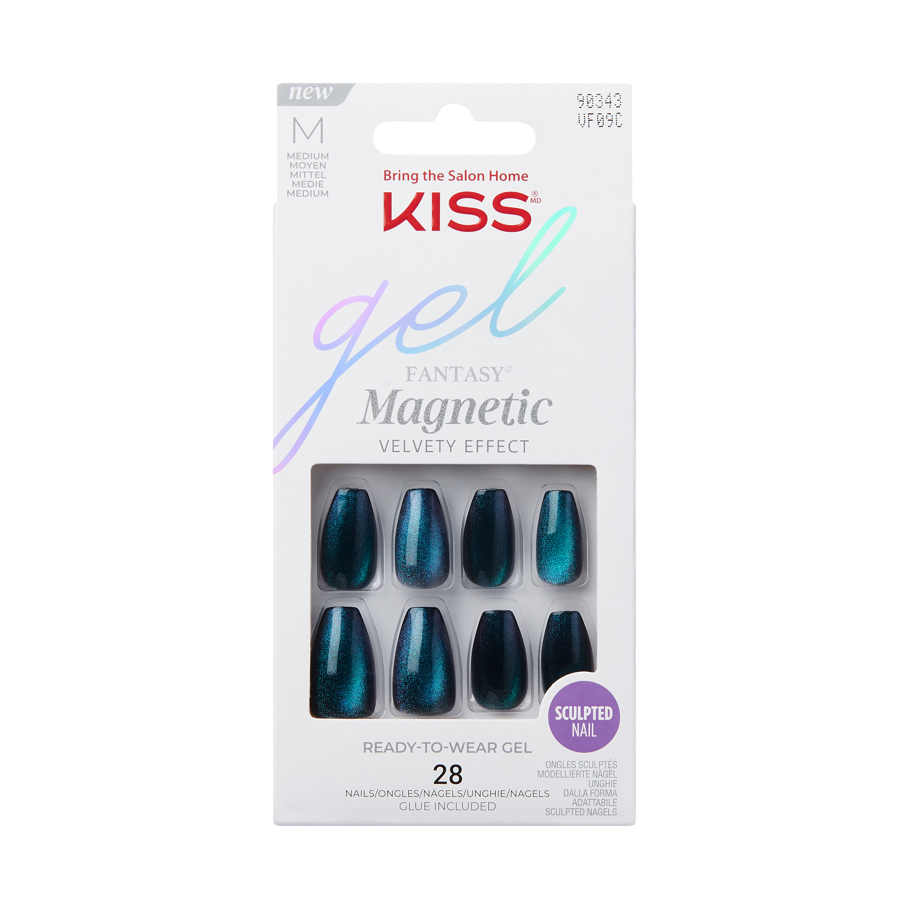 Kiss Nails – Gel Fantasy Magnetic – Chameleon 1x