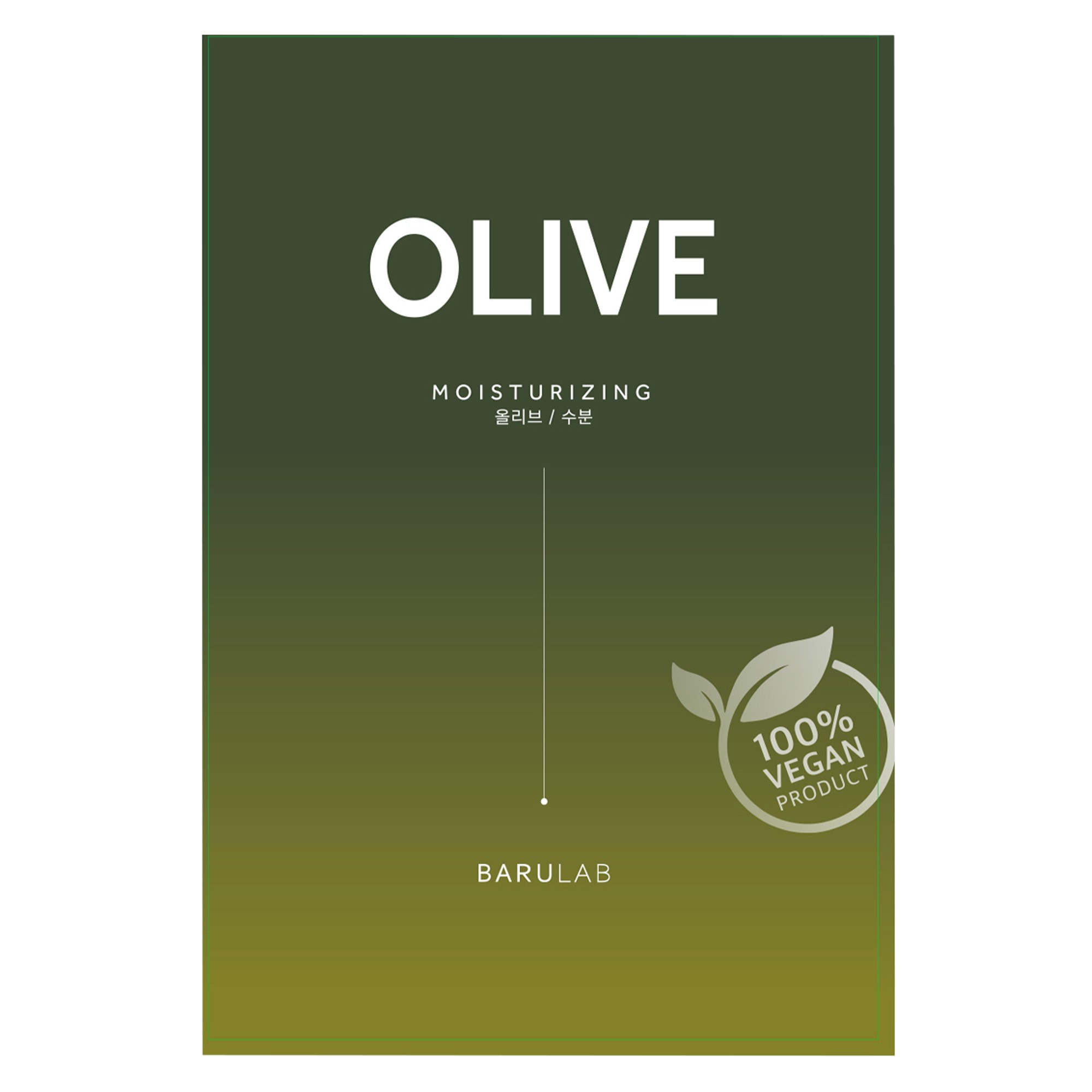 Barulab – The Clean Vegan Mask – Olive 23g