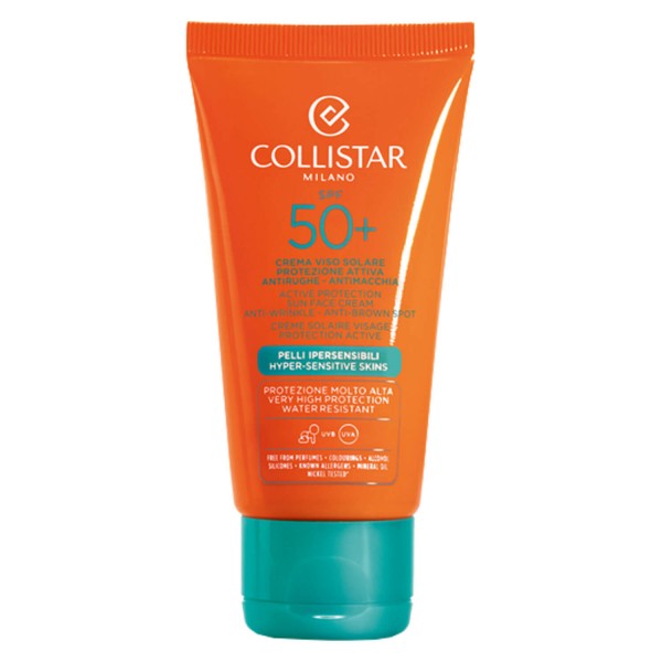 Image of CS Sun - Active Protection Sun Face Cream Anti-Wrinkle SPF 50+