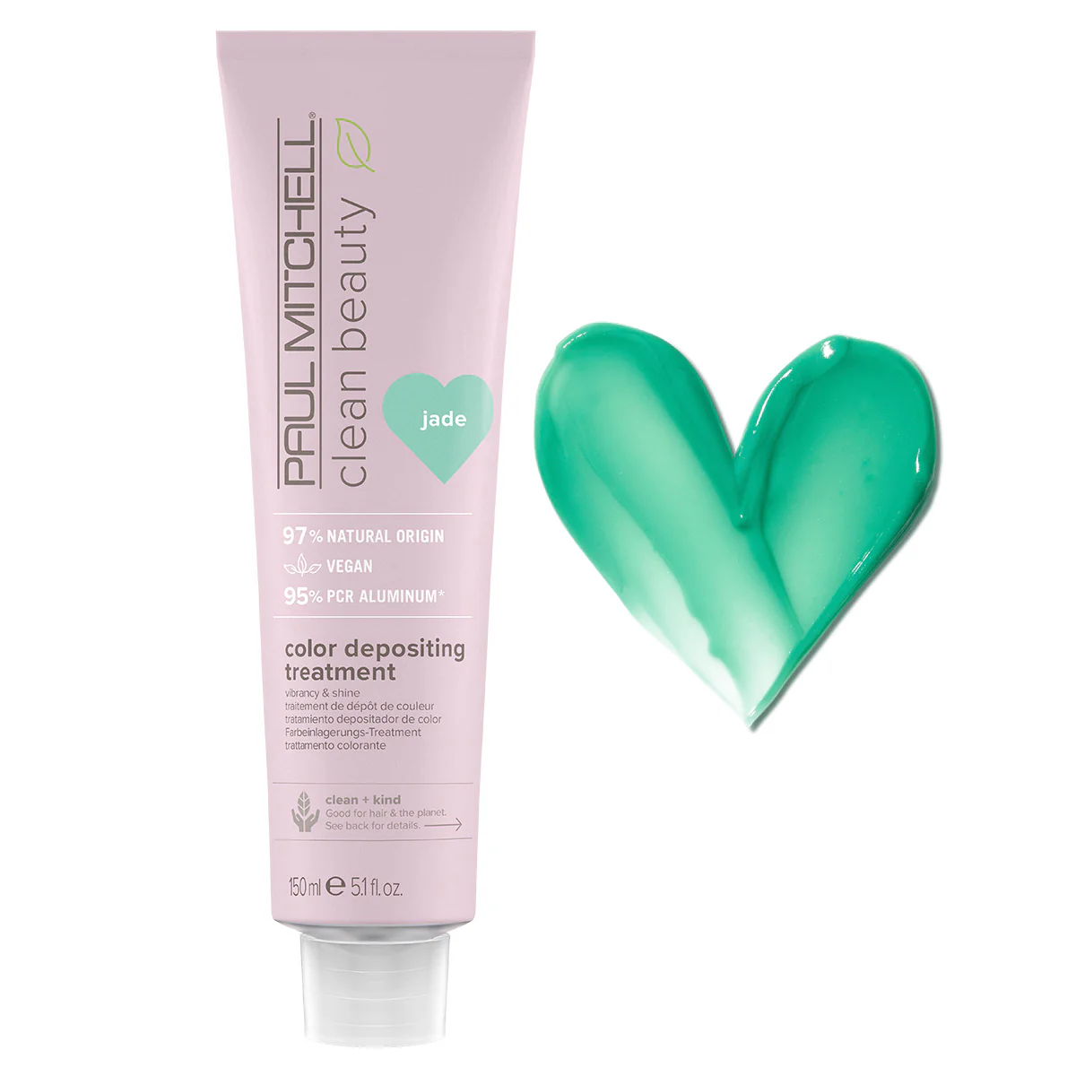 Paul Mitchell Clean Beauty Color Protect – Color Depositing Treatment – Jade 150ml