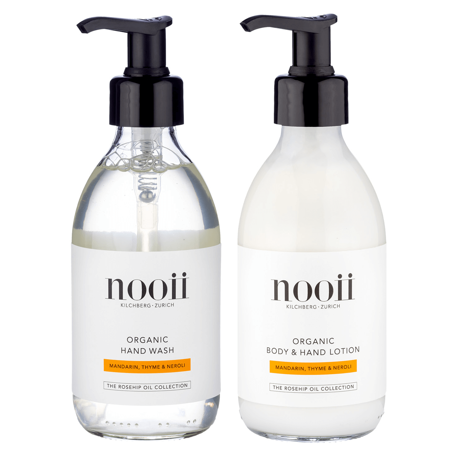 Nooii Organic - Body & Hand Set Mandarin, Thyme & Neroli