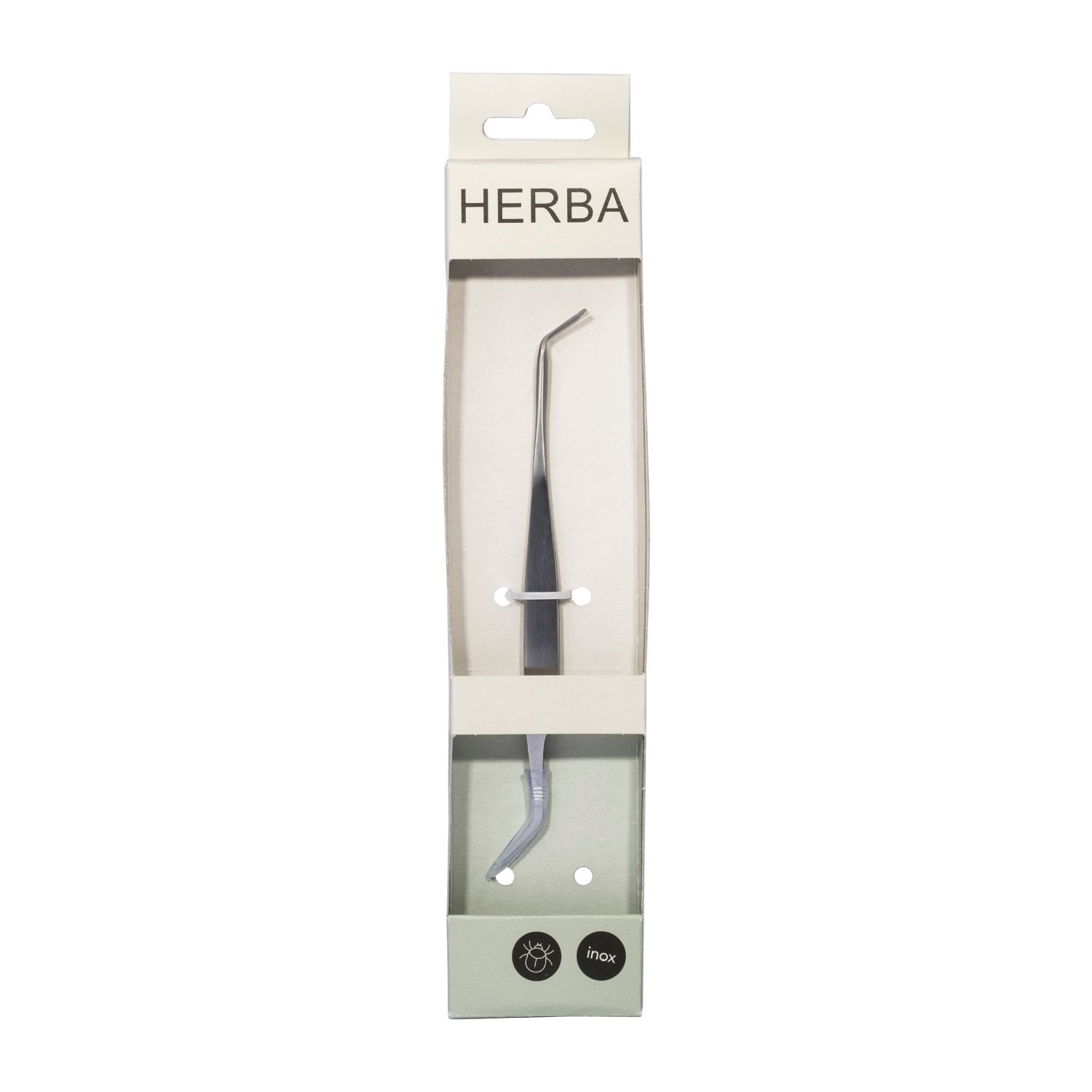 Herba - Zeckenpinzette 2in1 Inox 1stk