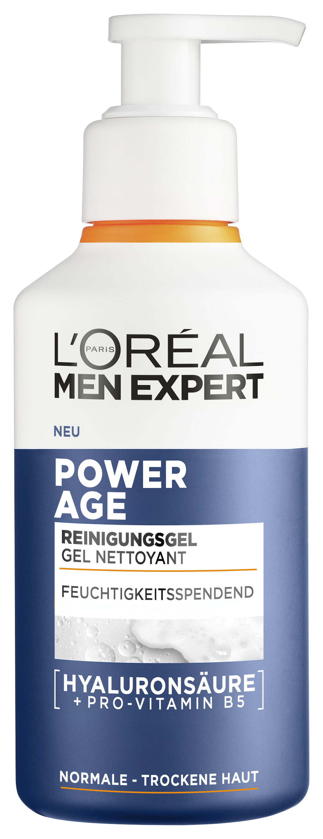 L'oréal Paris L'oréal Men Expert - Power Age Feuchtigkeitsspendendes Reinigungsgel 260ml