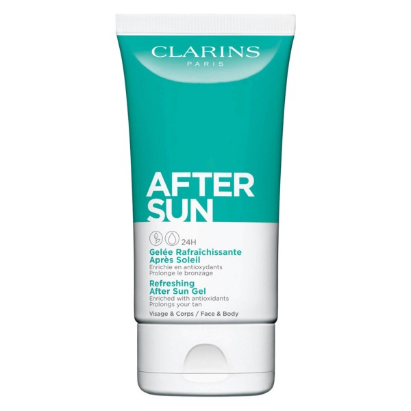 Image of Clarins Sun - Gelée Rafraîchissante Après Soleil Visage & Corps