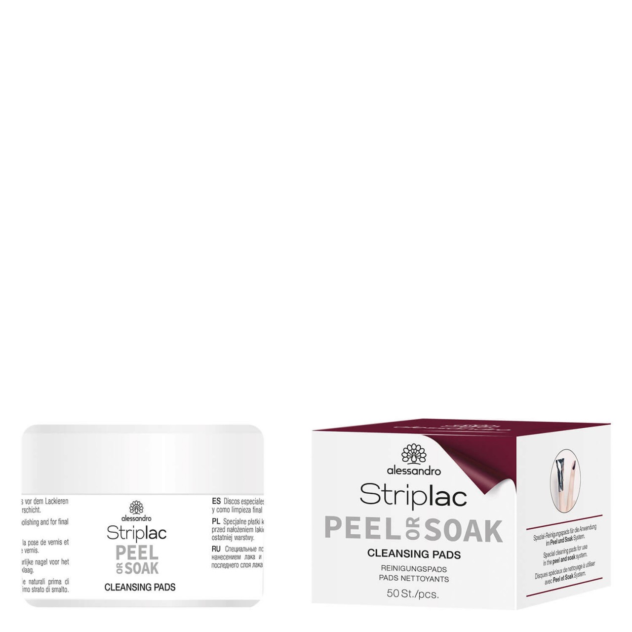 Striplac Peel or Soak - Cleansing Pads