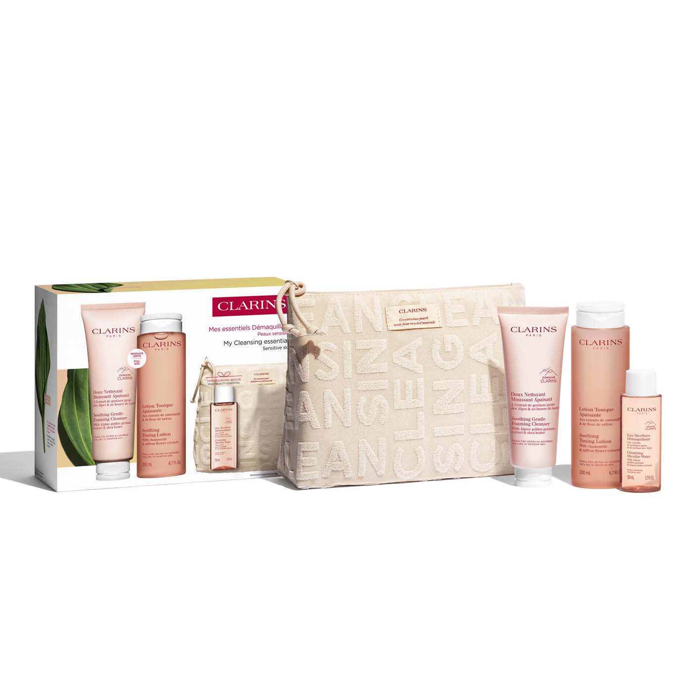 Clarins Specials – Set Essentials Für Empfindliche Haut 375ml