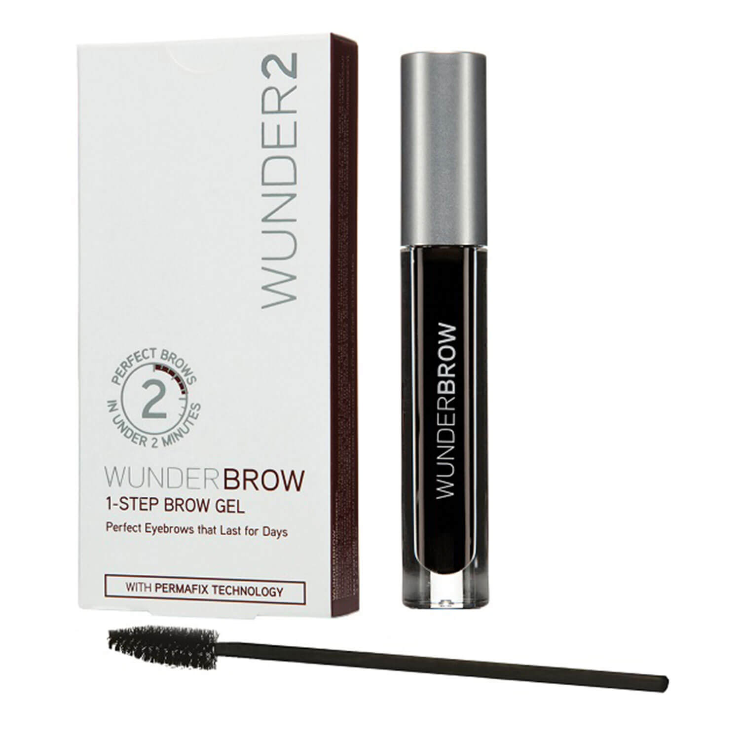 Wunderbrow - 1-Step Brow Gel Jet Black 3g