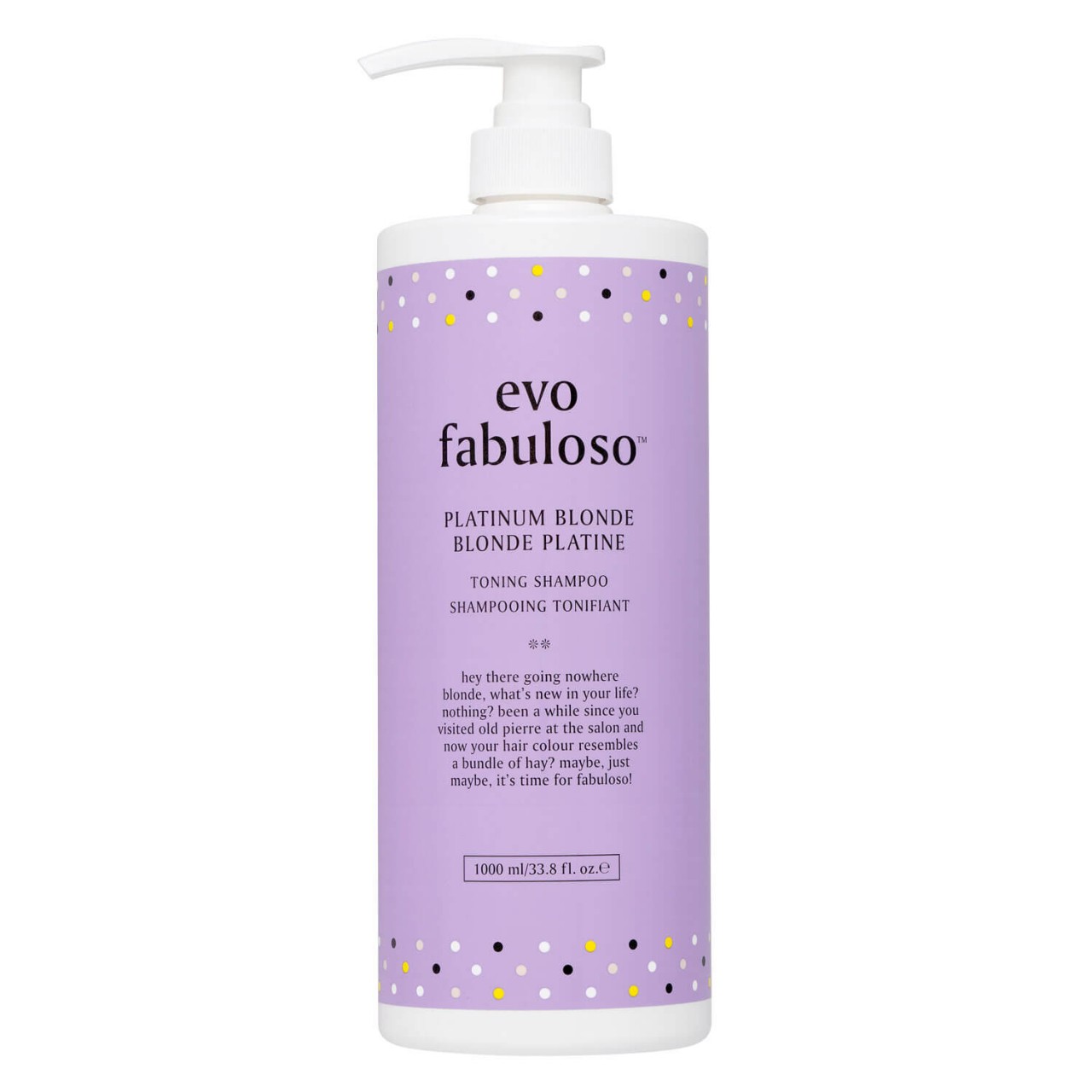 evo Fabuloso - Platinum Blonde Toning Shampoo