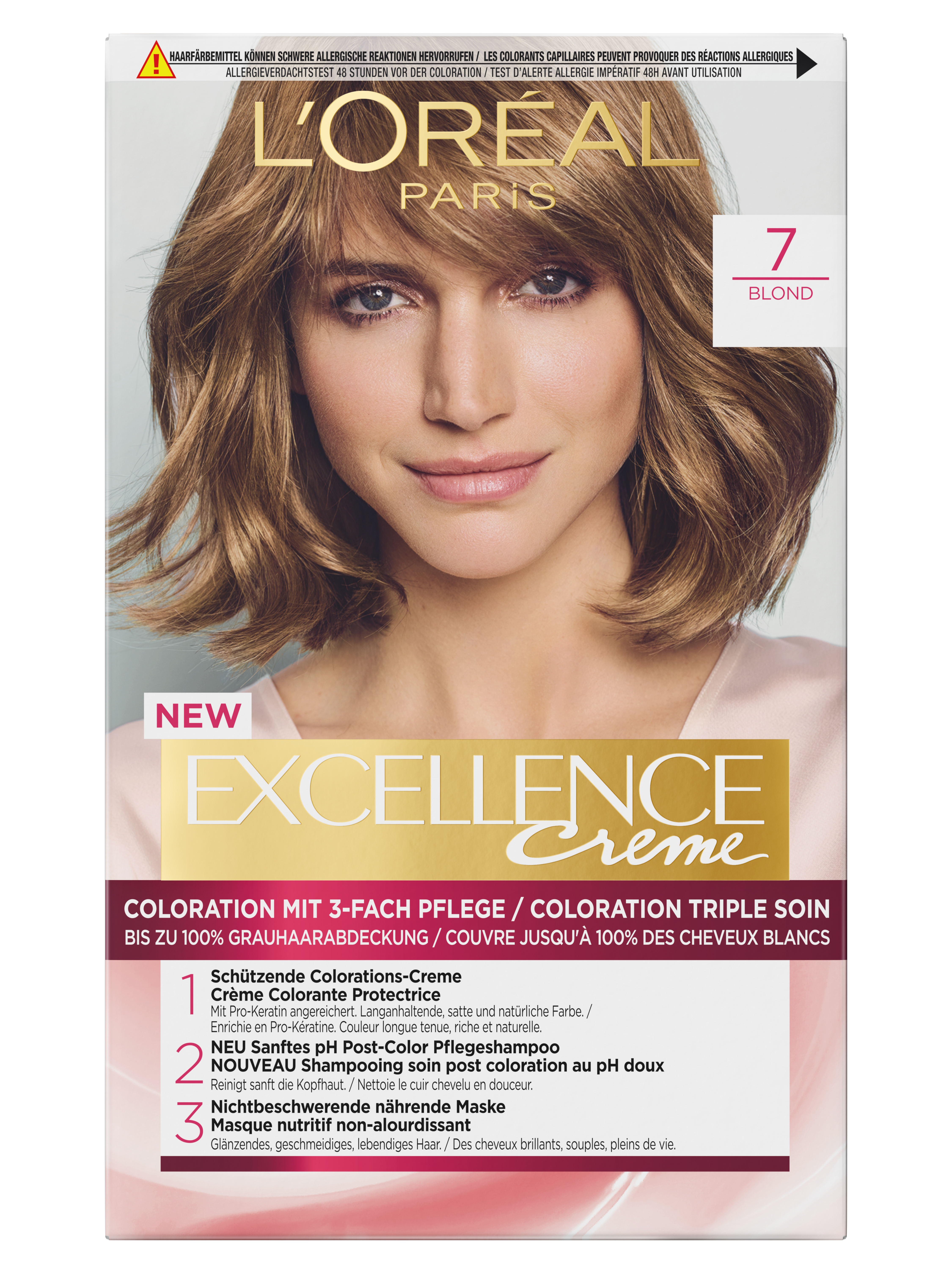 L’oréal Paris Loréal Excellence Color – Creme 7 Blond 1stk