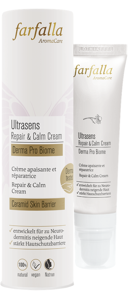 Farfalla Derma Pro Biome Beautycare Gesichtspflege – Ultrasens Repair & Calm Cream, Derma Pro Biome, 30ml 30ml