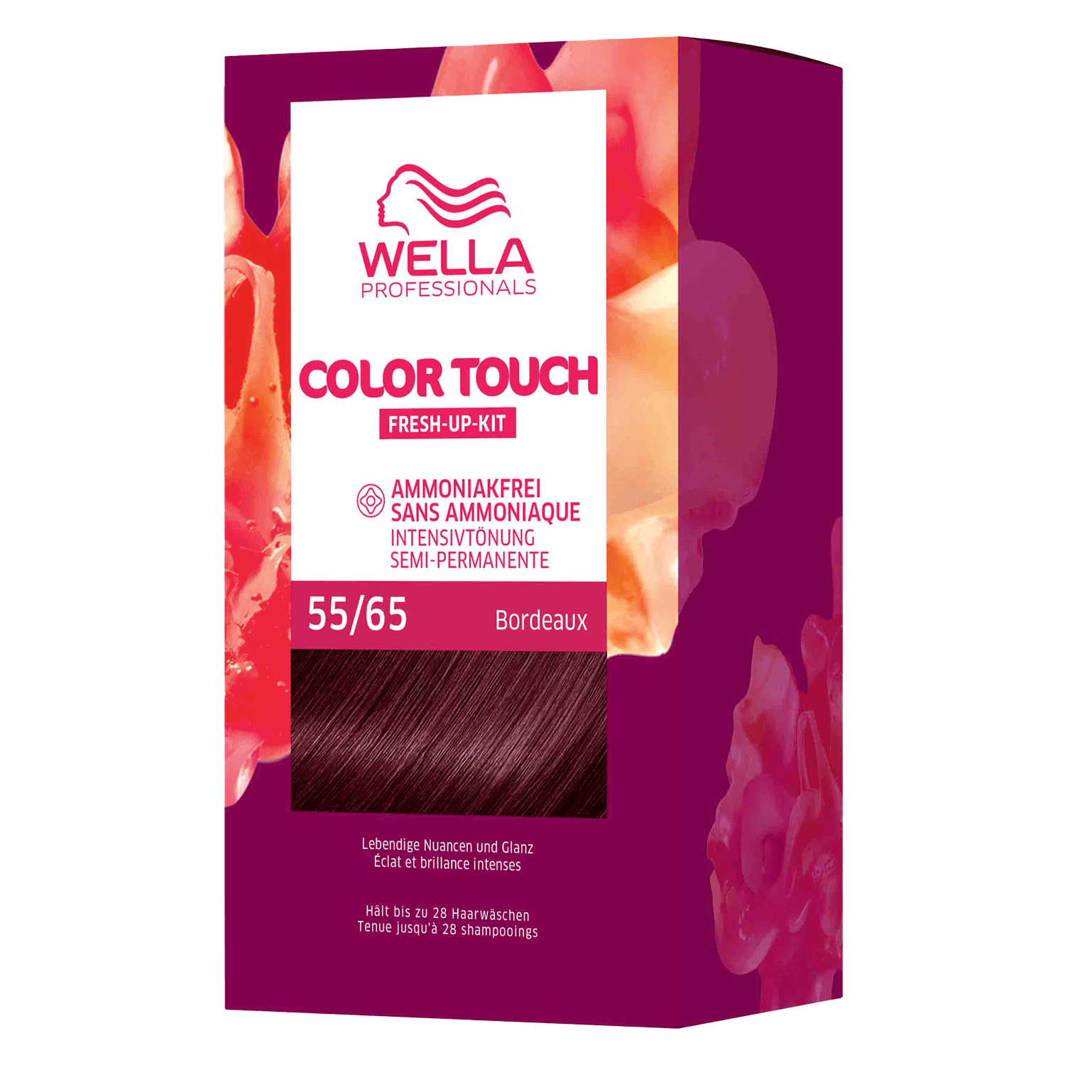 Wella Ct – Fresh Up Kit Pure Naturals 55/65 Bordeaux