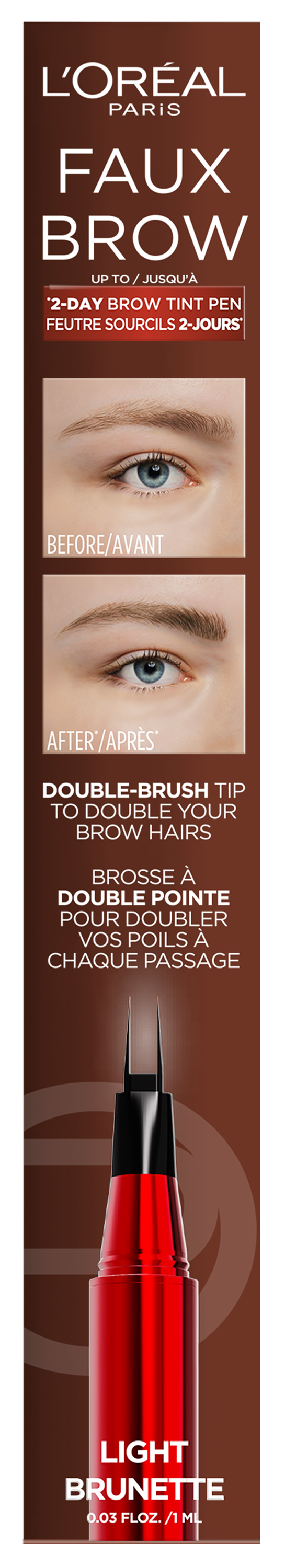 L'oréal Paris L'oreal Cosmetics - Infaillible Faux Brow Augenbrauenstift Light Brunette 1ml