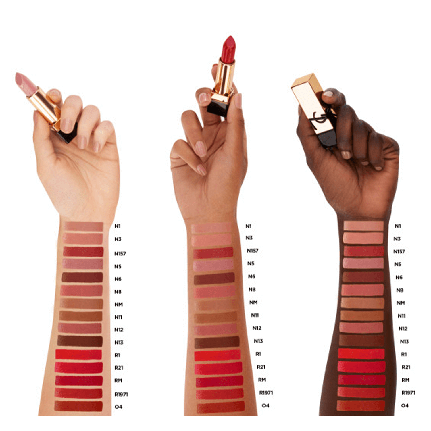 Rouge Pur Couture - Caring Satin Lipstick N3 Nude Decoletté