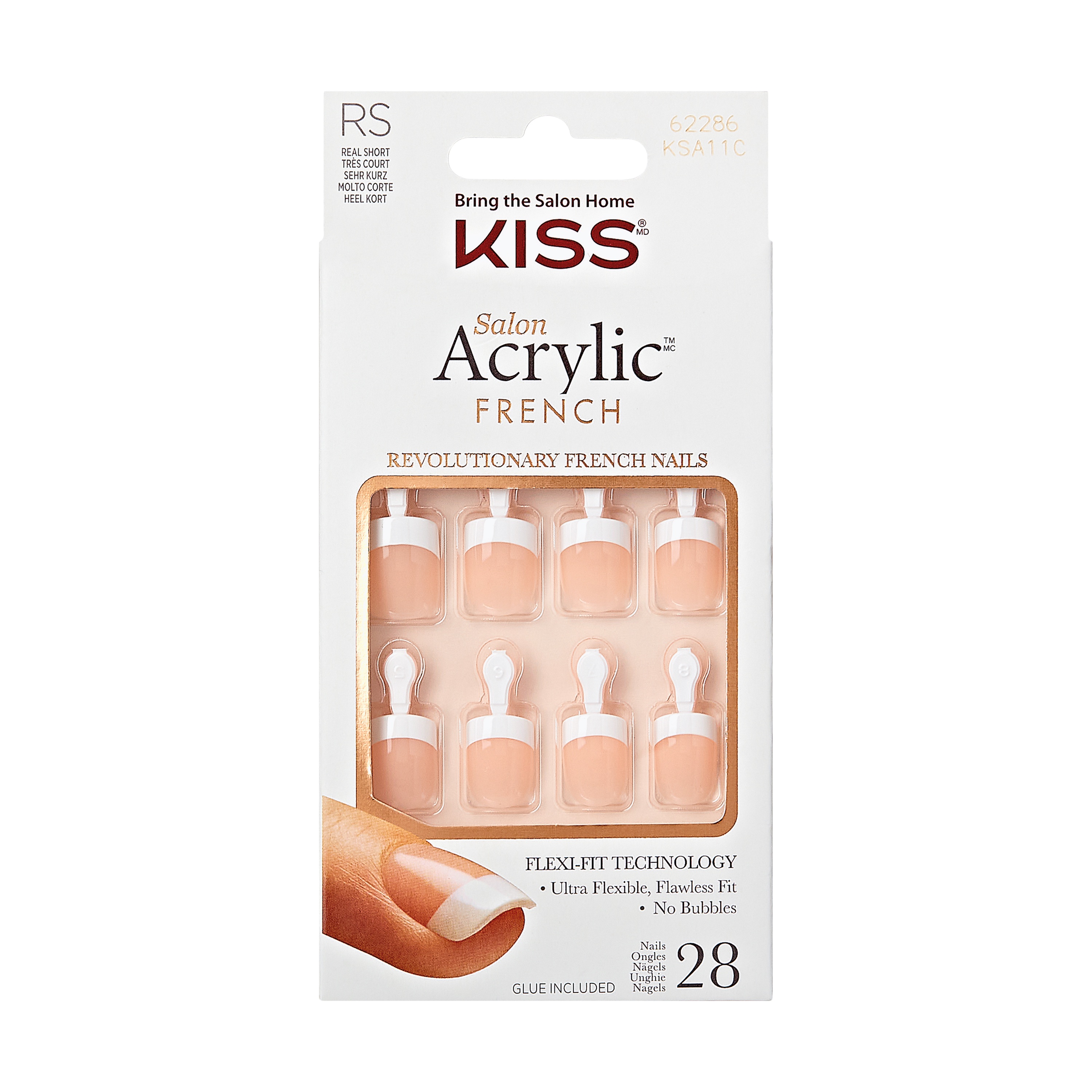 Kiss Nails - Salon Acrylic Fn Kit - Power Play 1stk