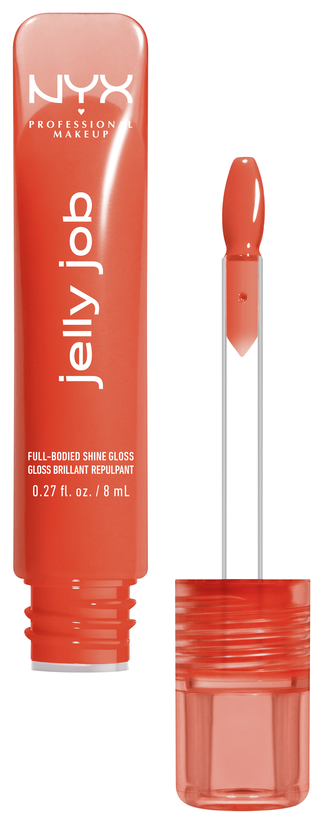 Nyx Professional Makeup Jelly Job - Peptide Infused Jelly Gloss Orange Ya Jelly? 8ml