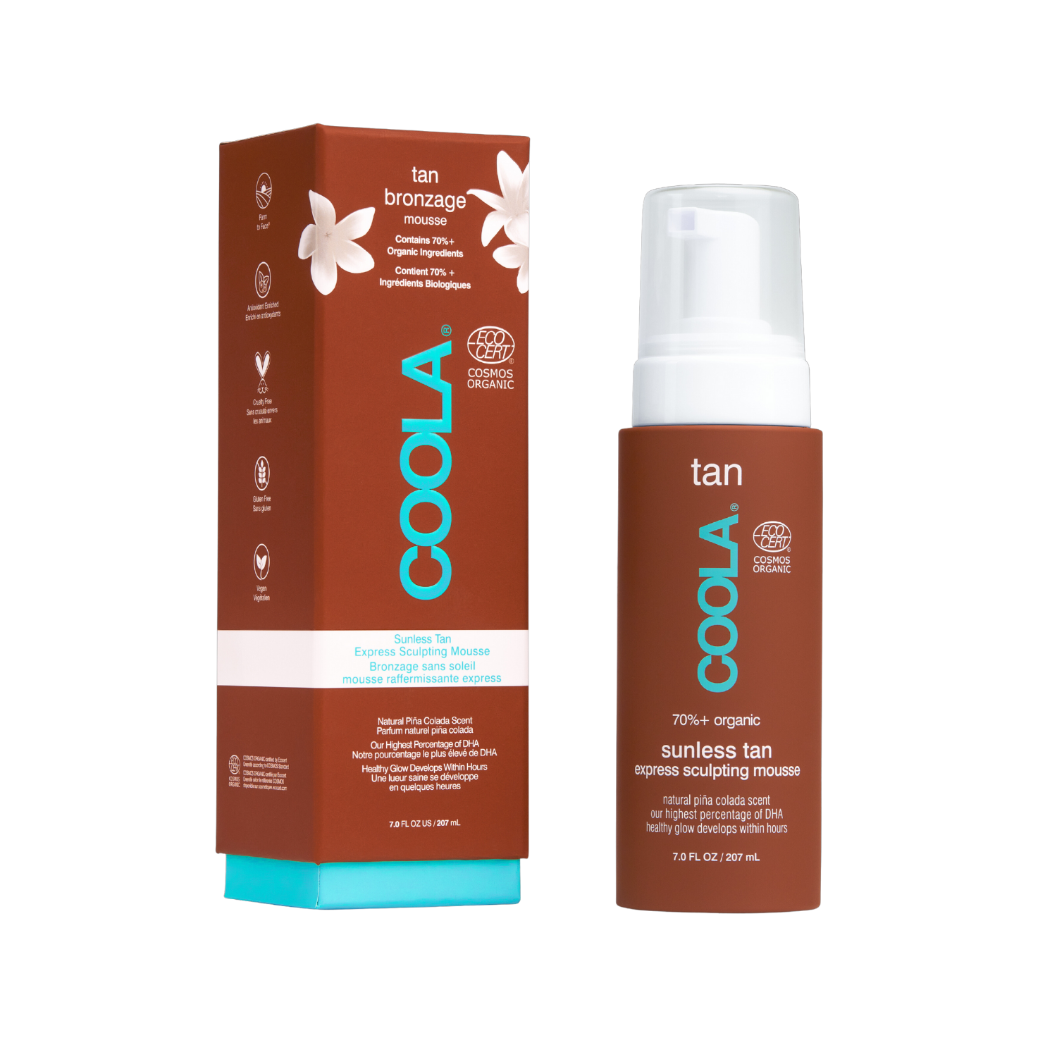 Coola - Organic Sunless Tan Express Sculpting Mousse 207ml