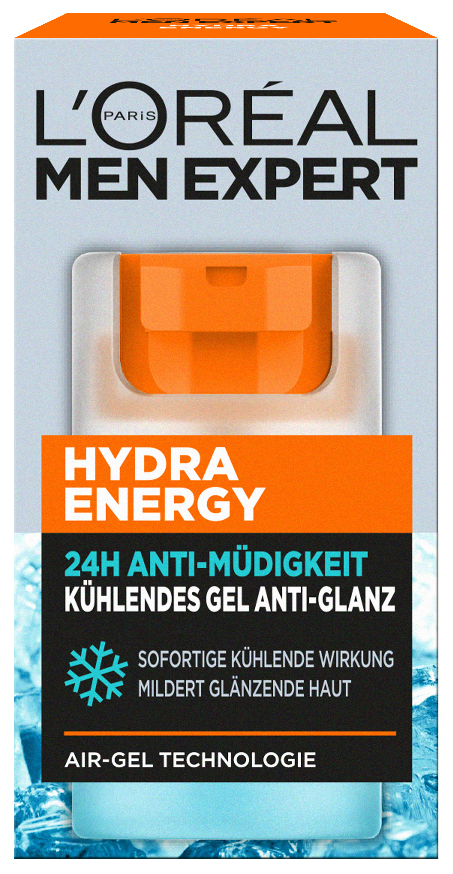 L’oréal Paris L’oréal Men Expert – Hydra Energy 24h Kühlendes Feuchtigkeits-Gel Anti-Glanz 50ml