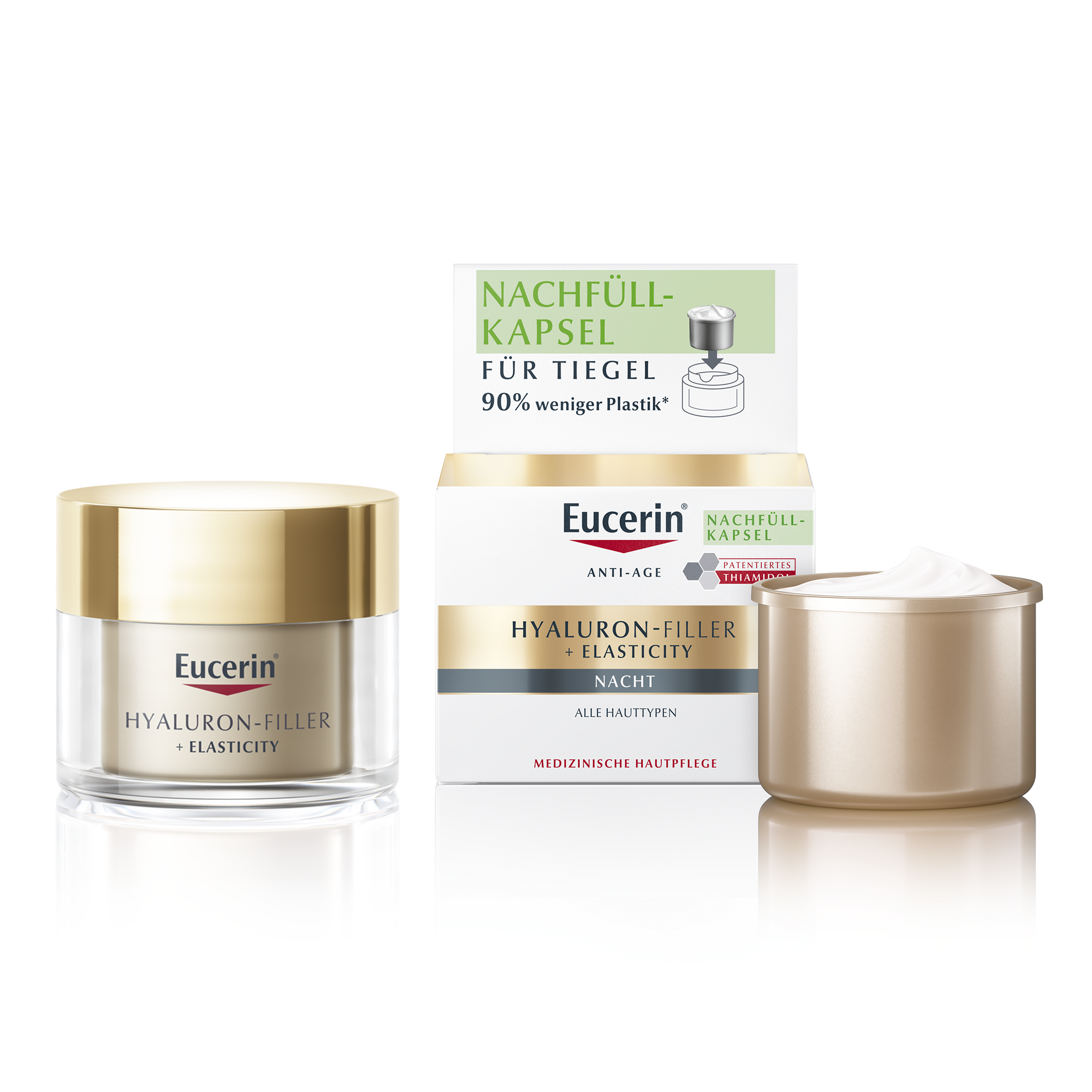 Eucerin – Hyaluron-Filler + Elasticity Nachtpflege Set 1x