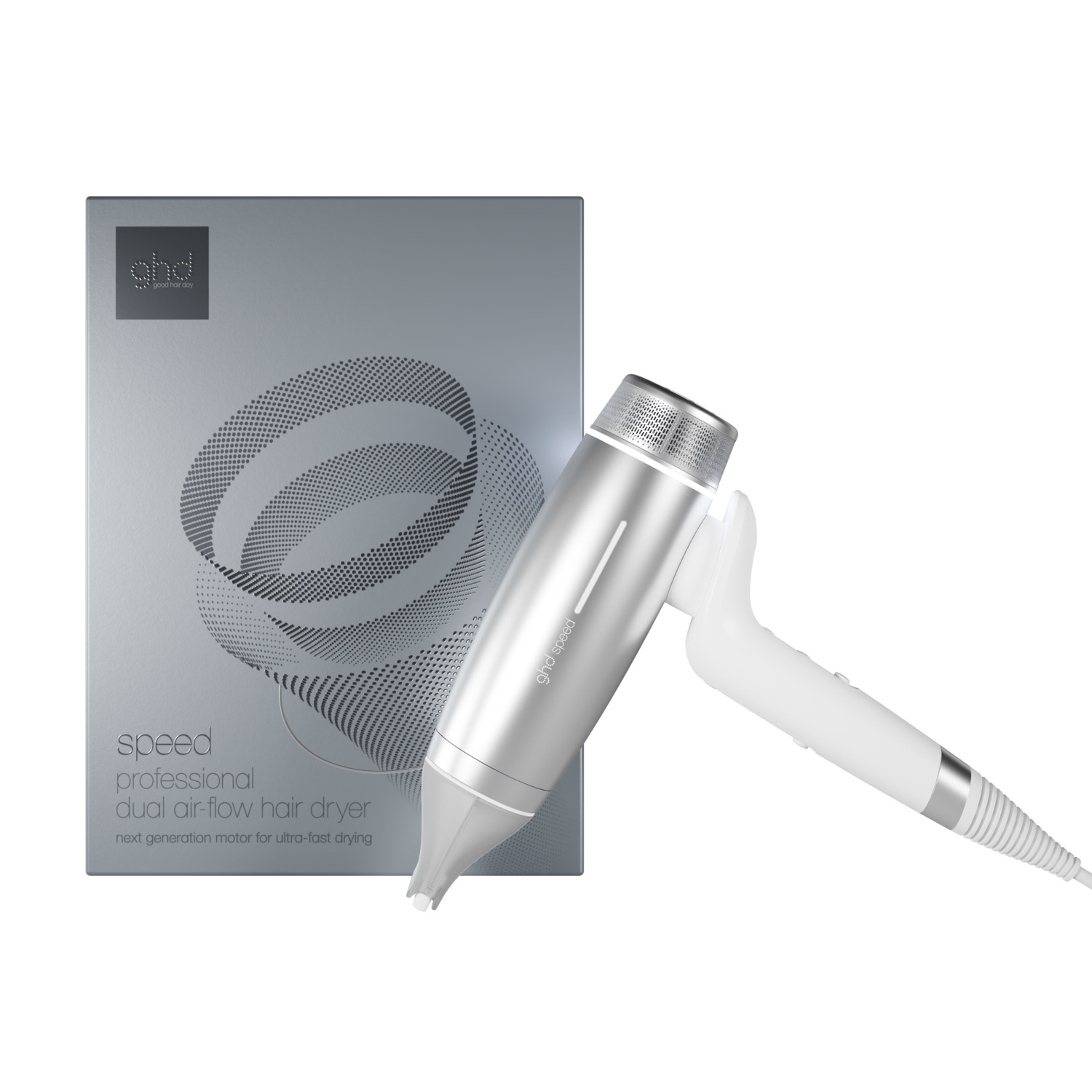 Ghd Speed - Dual Airflow Hair Dryer Silberweiss 1x