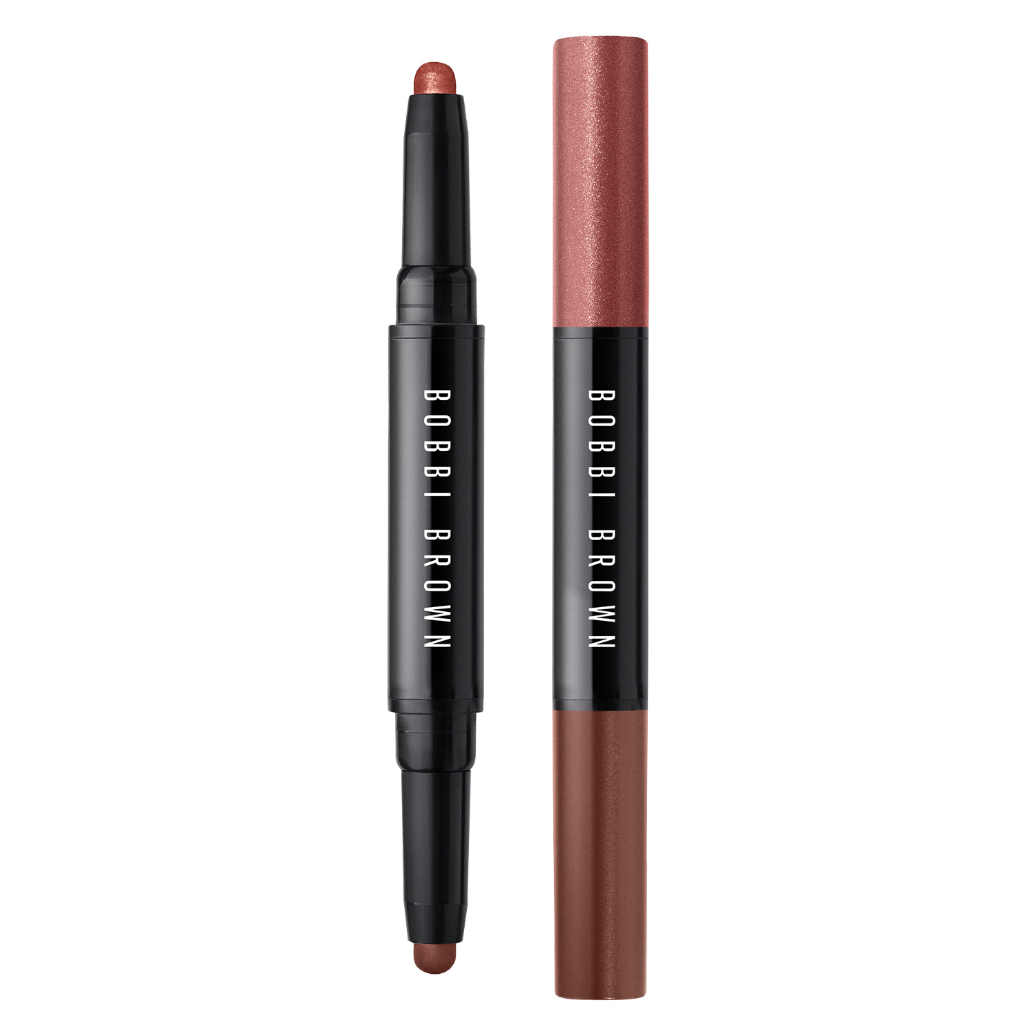 Bobbi Brown Bb Eye Shadow - Long-Wear Cream Shadow Stick Duos Rusted Pink/ Cinnamon 1.6g