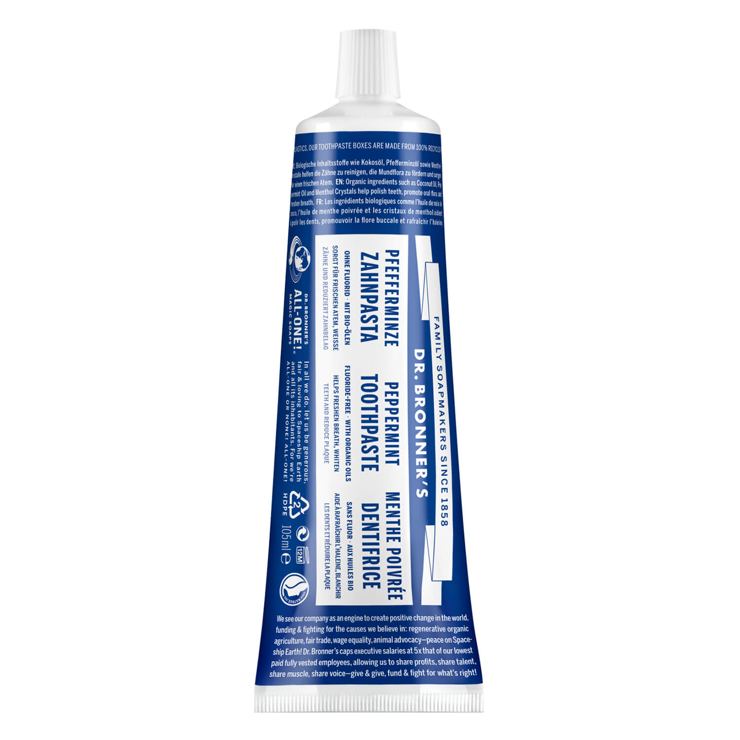 Dr. Bronner's - Toothpaste Peppermint 28g