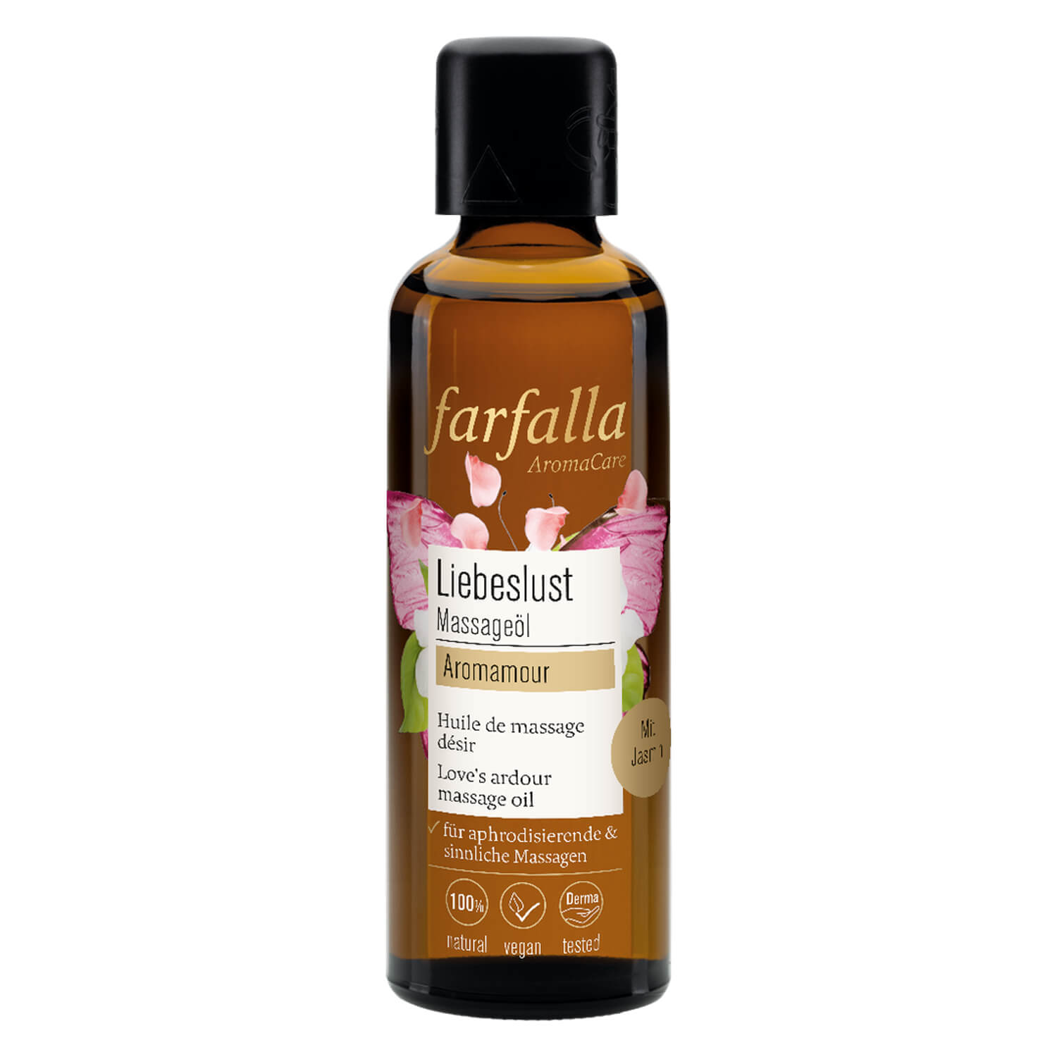 Farfalla Aromamour - Liebeslust Massageöl 75ml