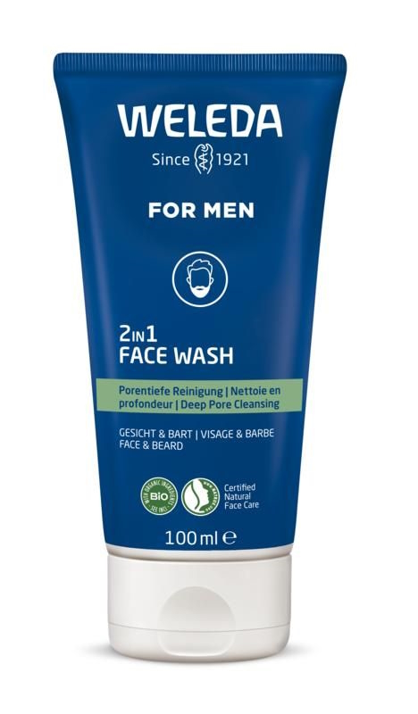 Weleda – For Men 2in1 Face Wash 100ml