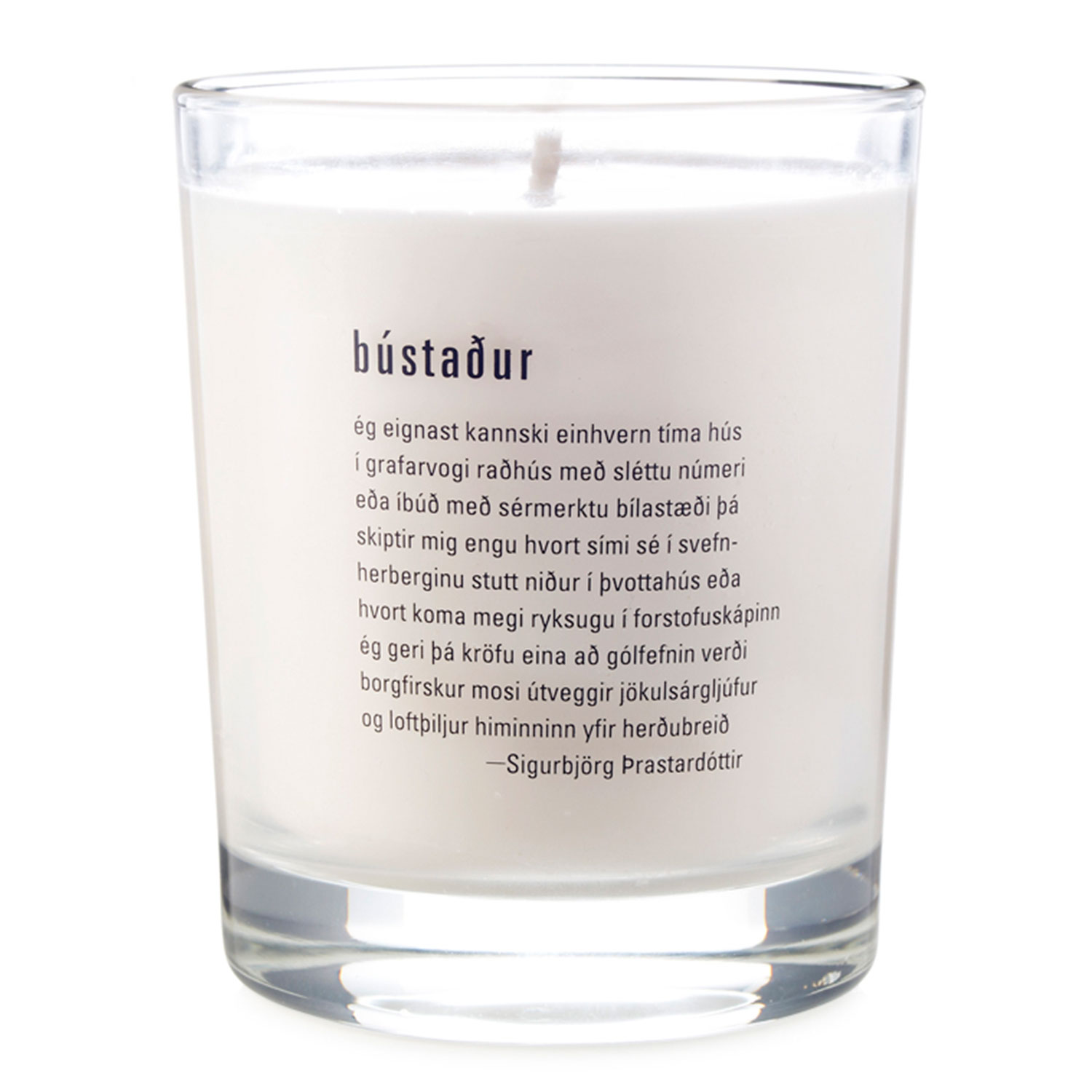 Sóley Organics Sóley Scent - Bústaður Luxury Candle 180g