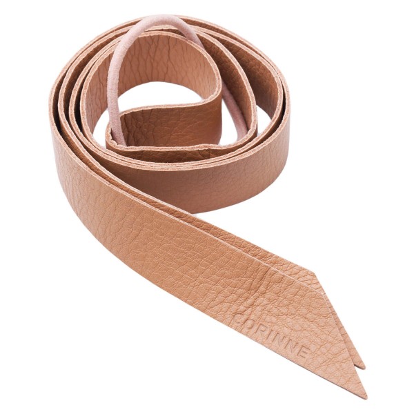 Image of Corinne World - Leather Band Long Camel