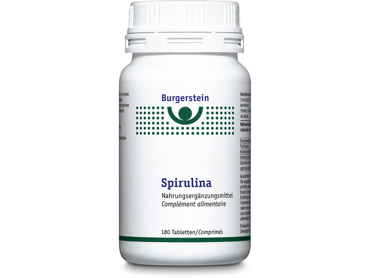 Burgerstein – Spirulina Tabletten 180tabletten