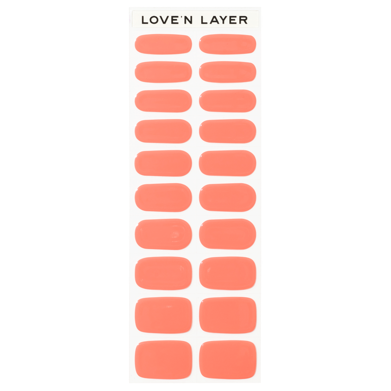 Lovenlayer – Solid Pale Coral 1stk