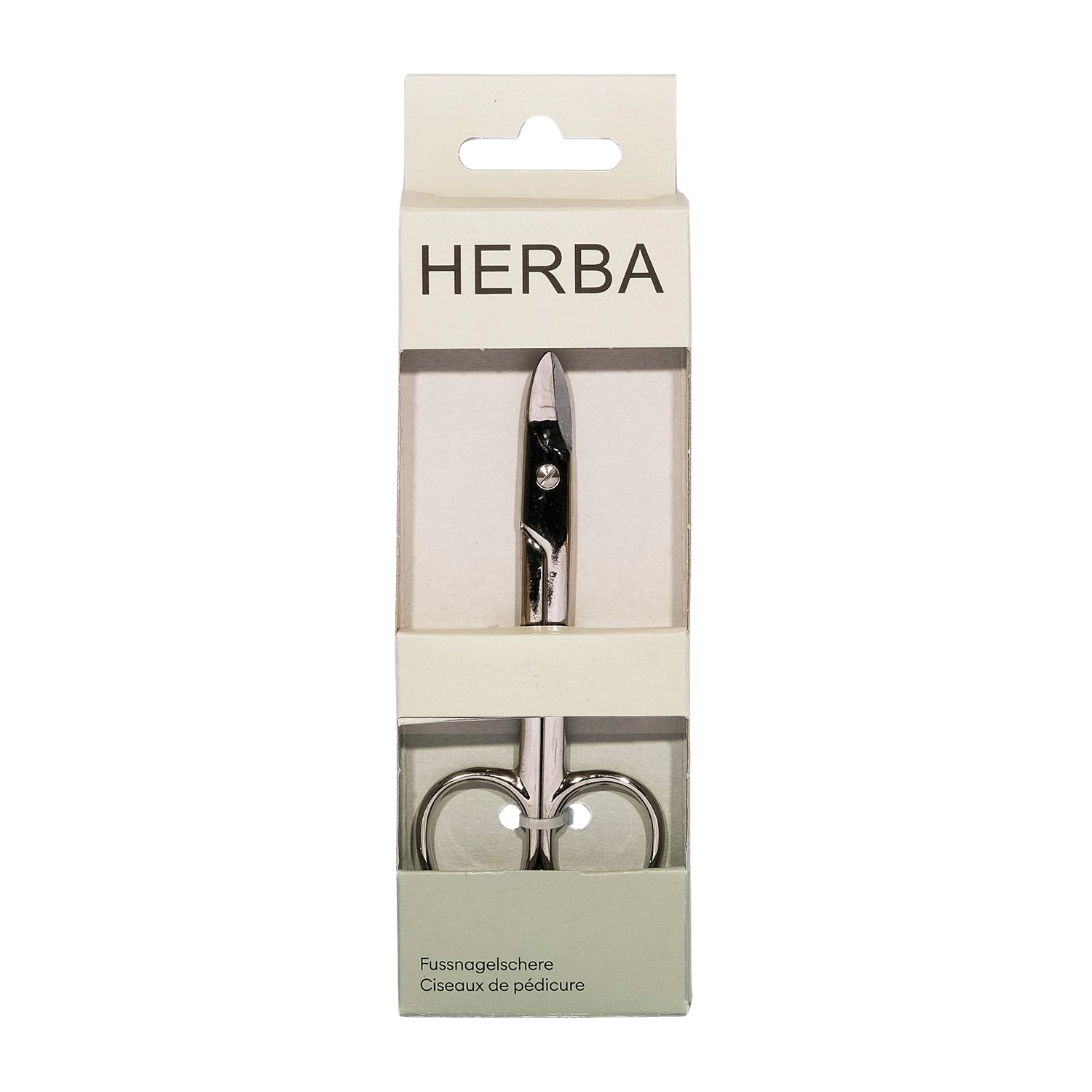 Herba – Fussnagelschere Vernickelt 1stk