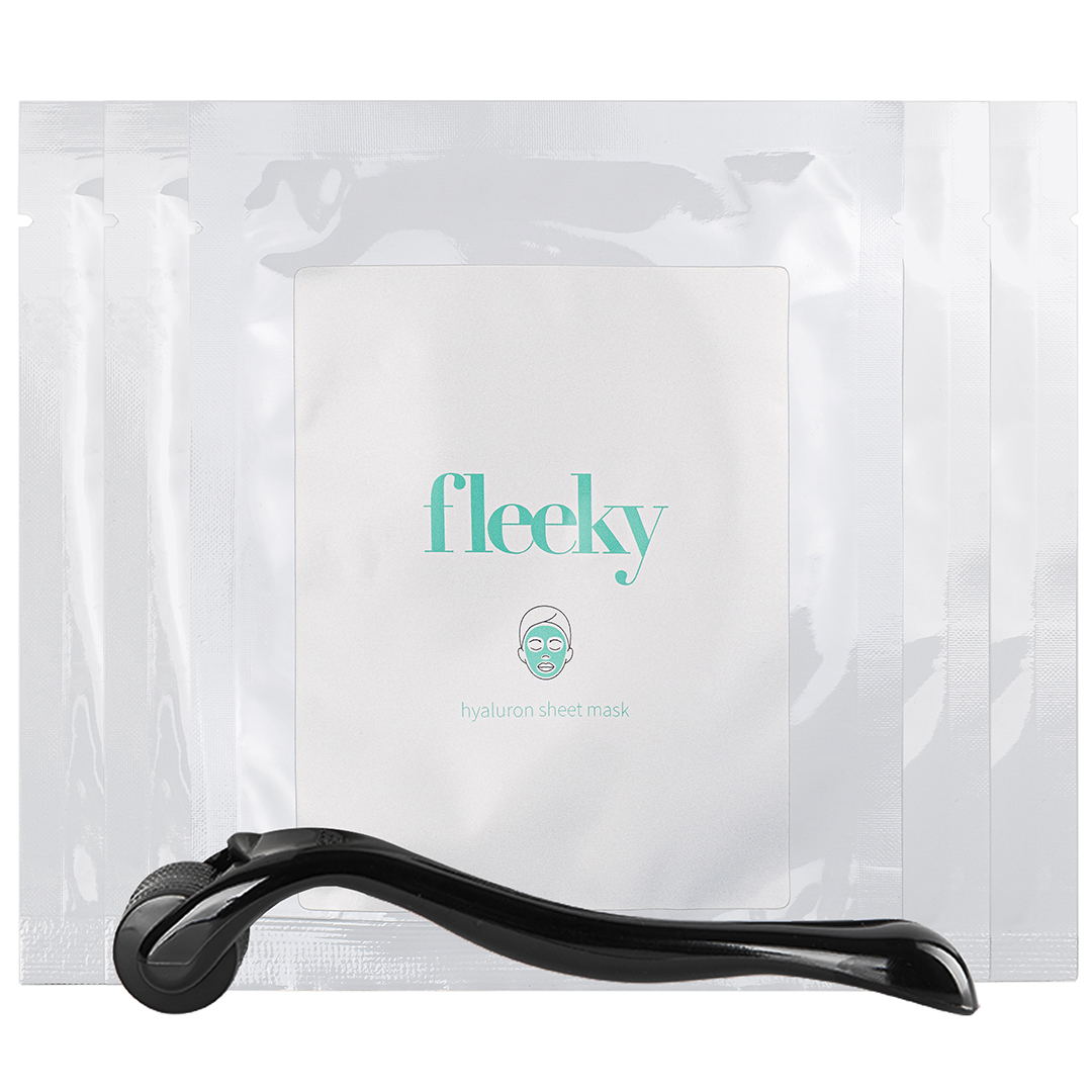 Fleeky Face – Sheet Mask Hyaloron+ Roller 5stk